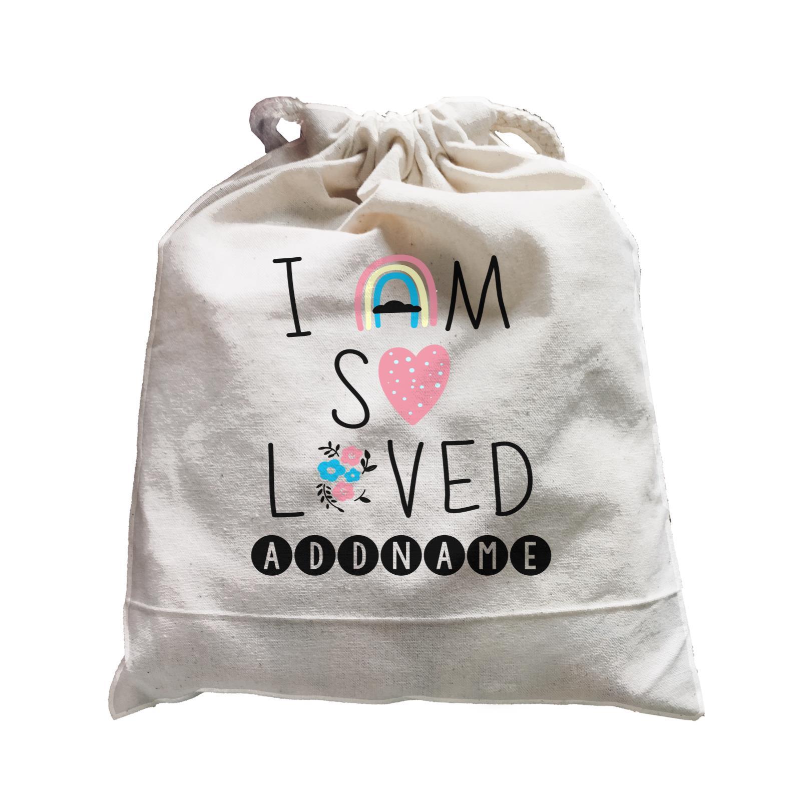 Children's Day Gift Series I Am So Loved Addname  Satchel