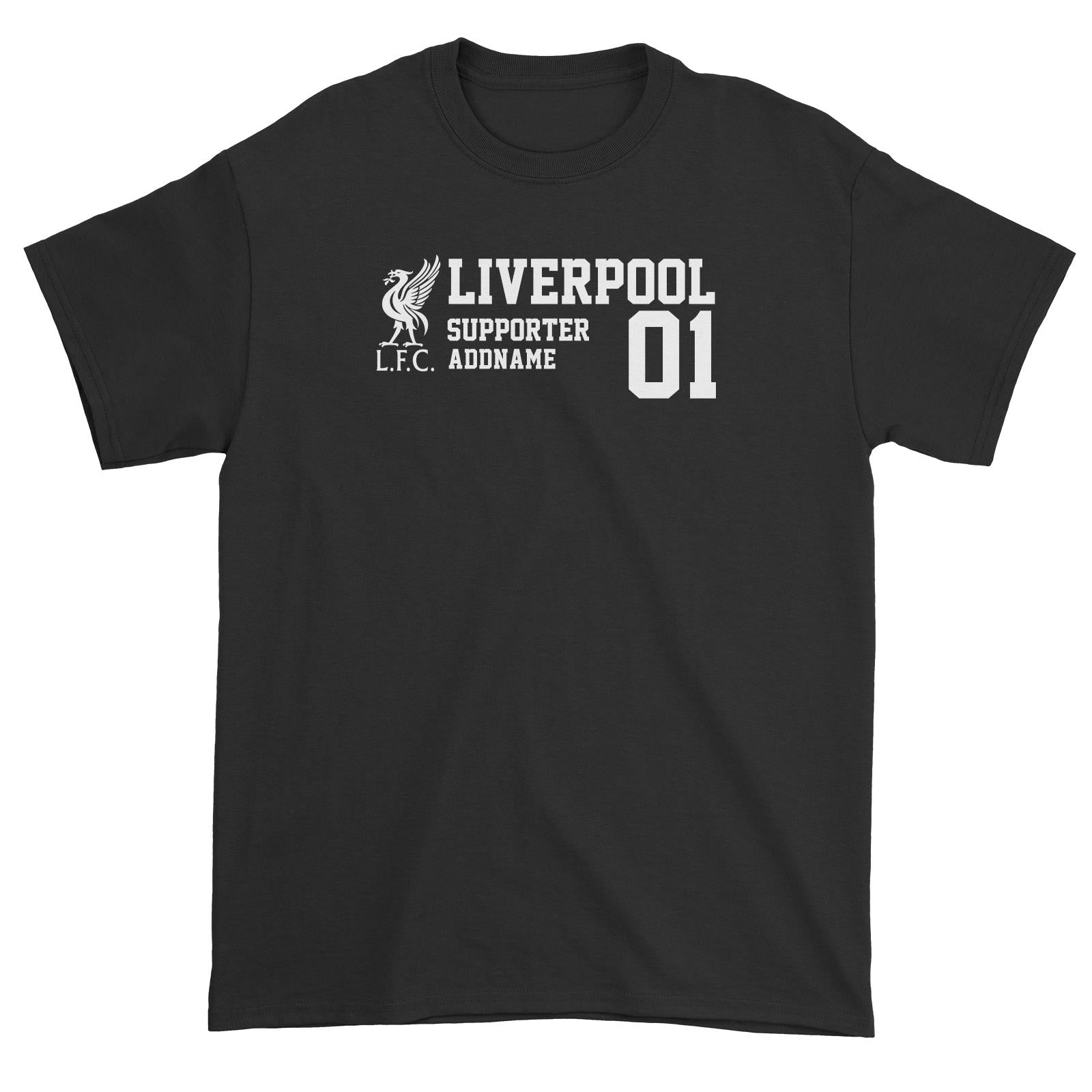 Liverpool Football Supporter Addname Unisex T-Shirt