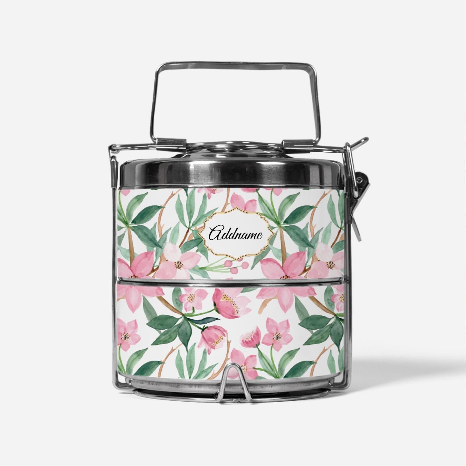 Laura Series - Blossom  - Two-Tier Tiffin Carrier