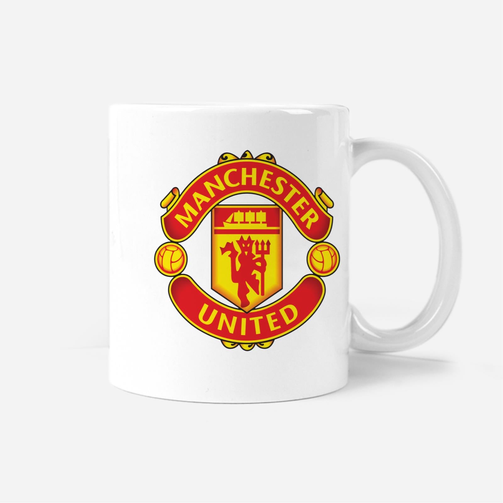 Manchester United Football Fan Mug Personalizable with Name and Number