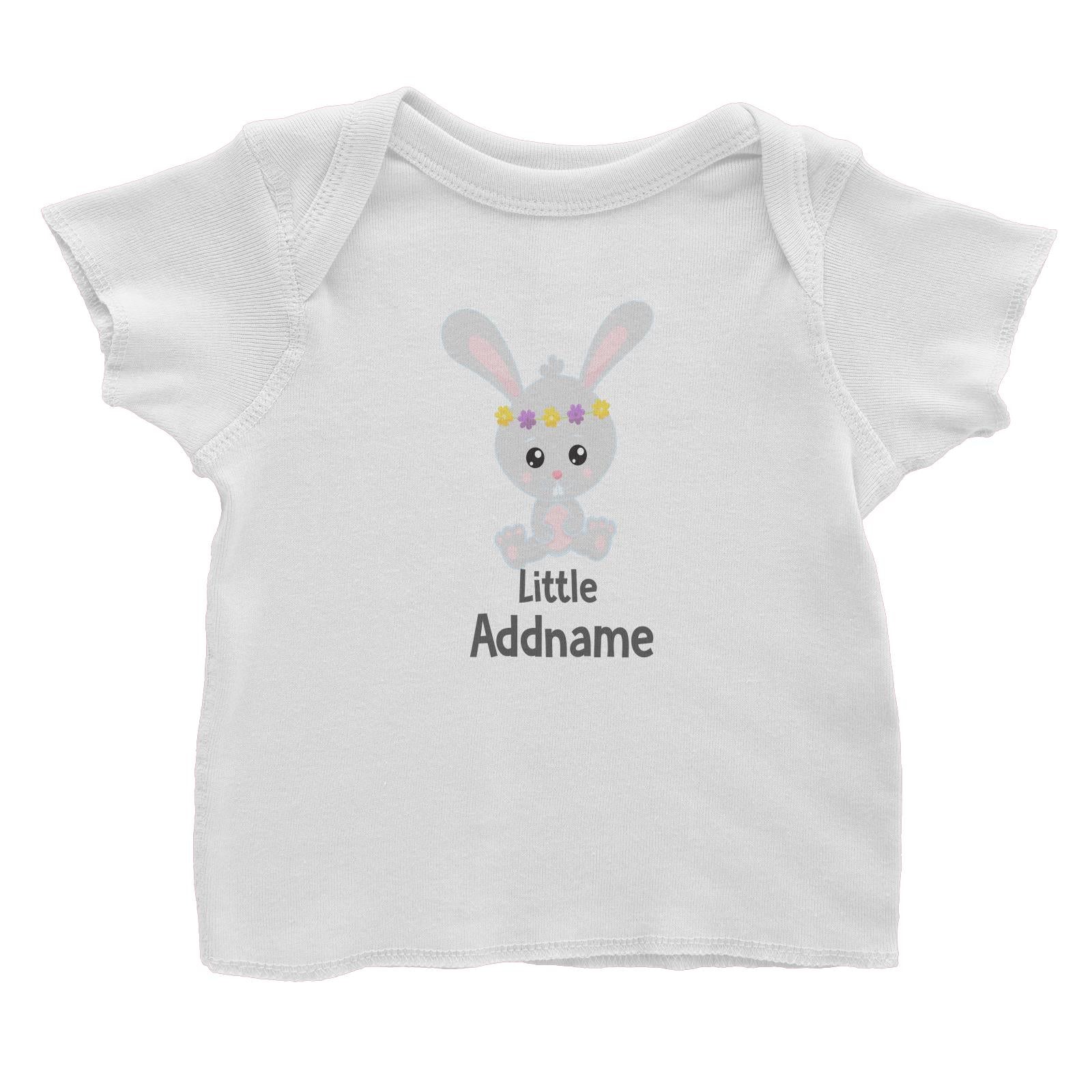 Spring Animals Rabbit Little Addname Baby T-Shirt