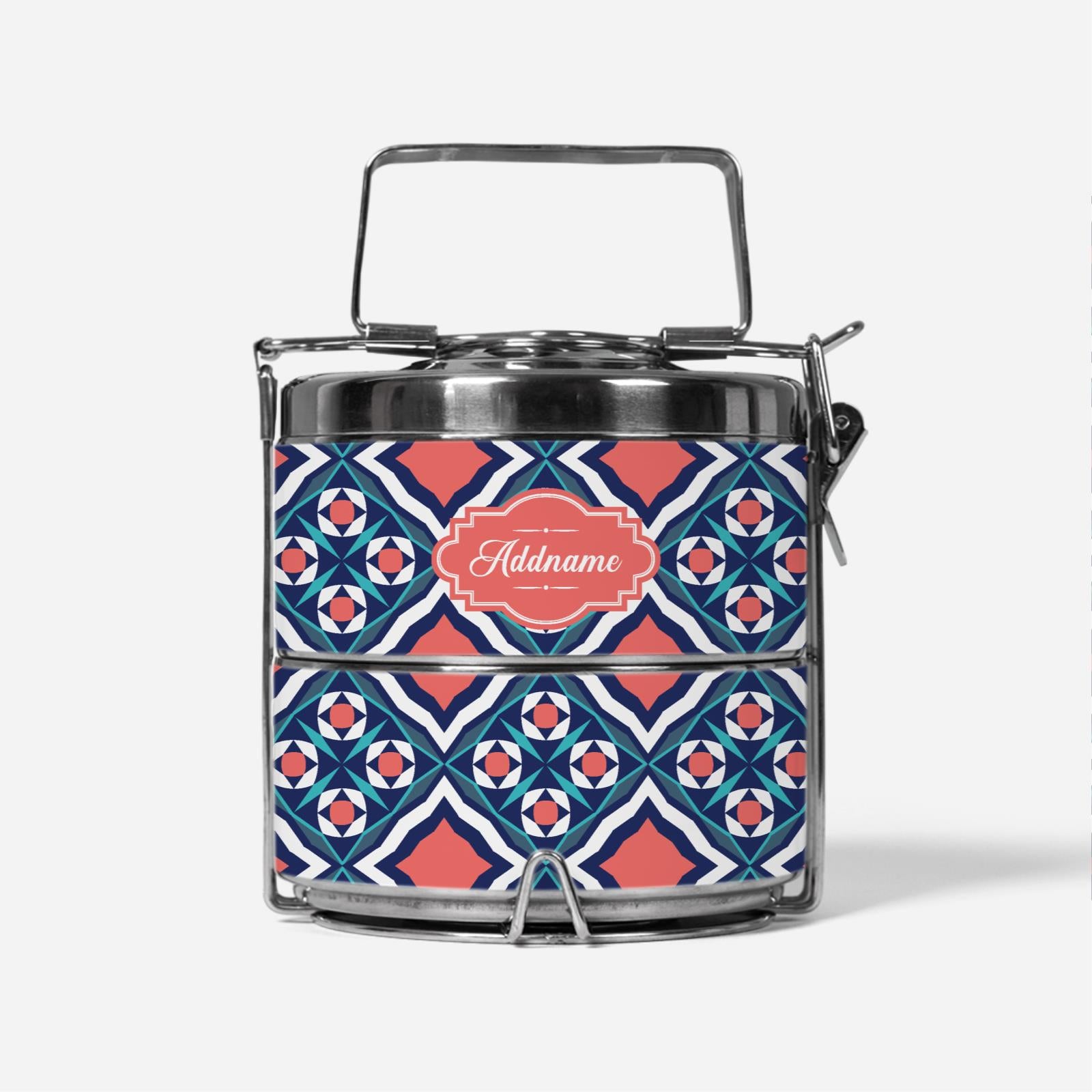 Moroccan Series - Chihab  - Two-Tier Tiffin Carrier