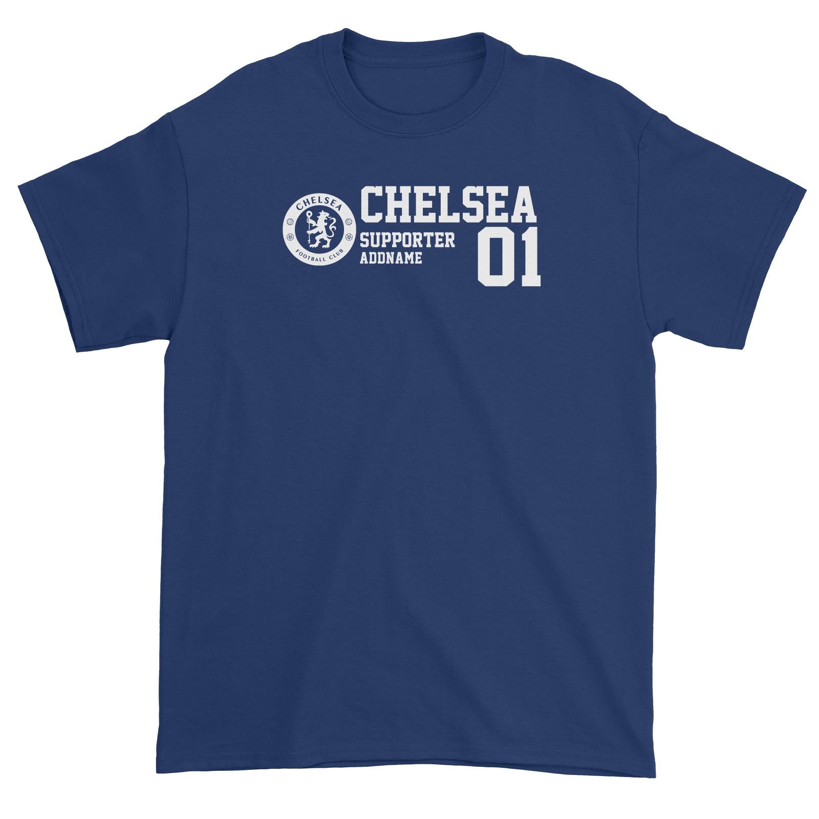 Chelsea Football Supporter Addname Unisex T-Shirt