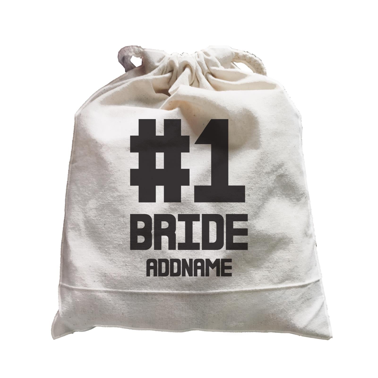 Wedding Couple Western Hashtag No 1 Bride Addname Satchel