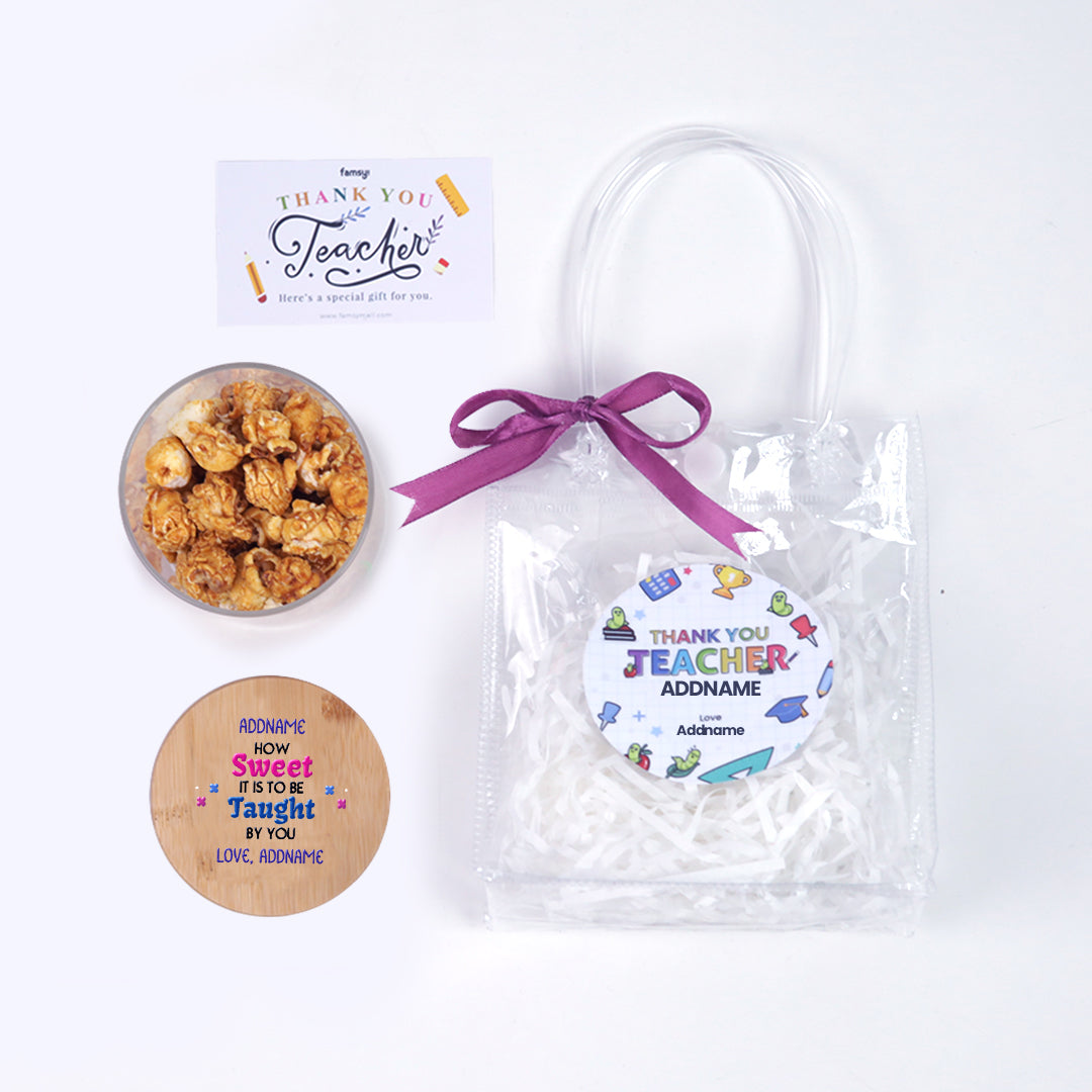 How Sweet It Is To Be Taught By You Snack Pack - Teachers Gift Set