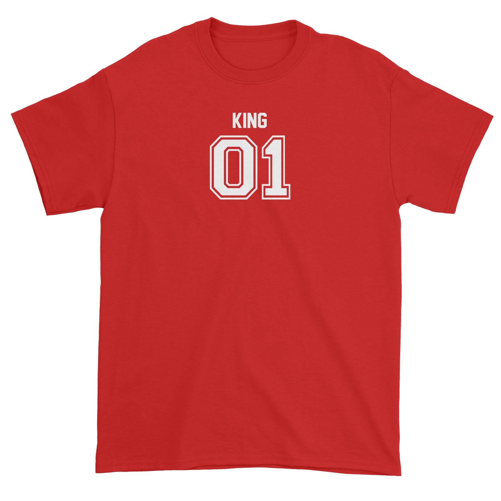 Jersey Adults King 01 Single Side Unisex T-Shirt