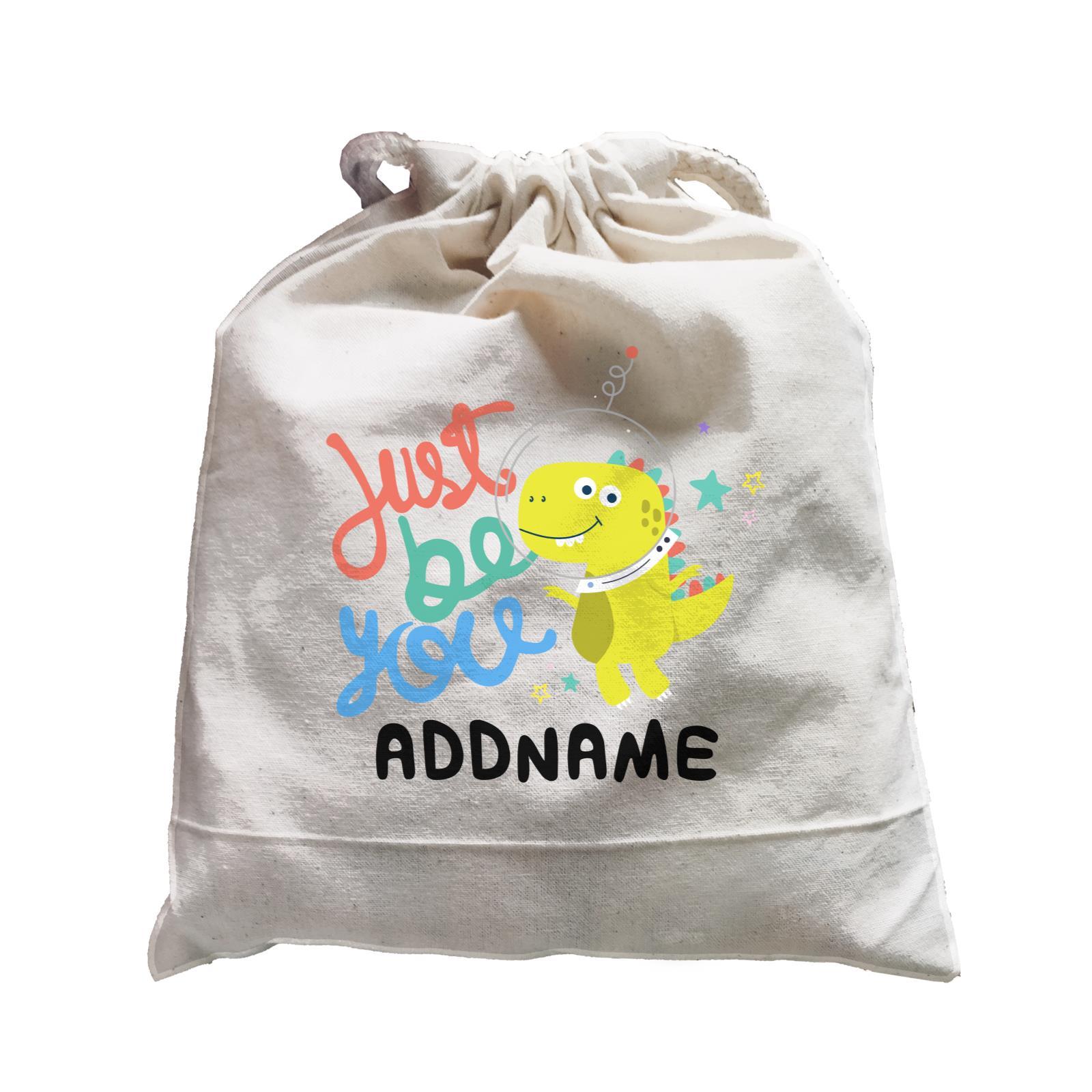 Children's Day Gift Series Just Be You Space Dinosaur Addname  Satchel