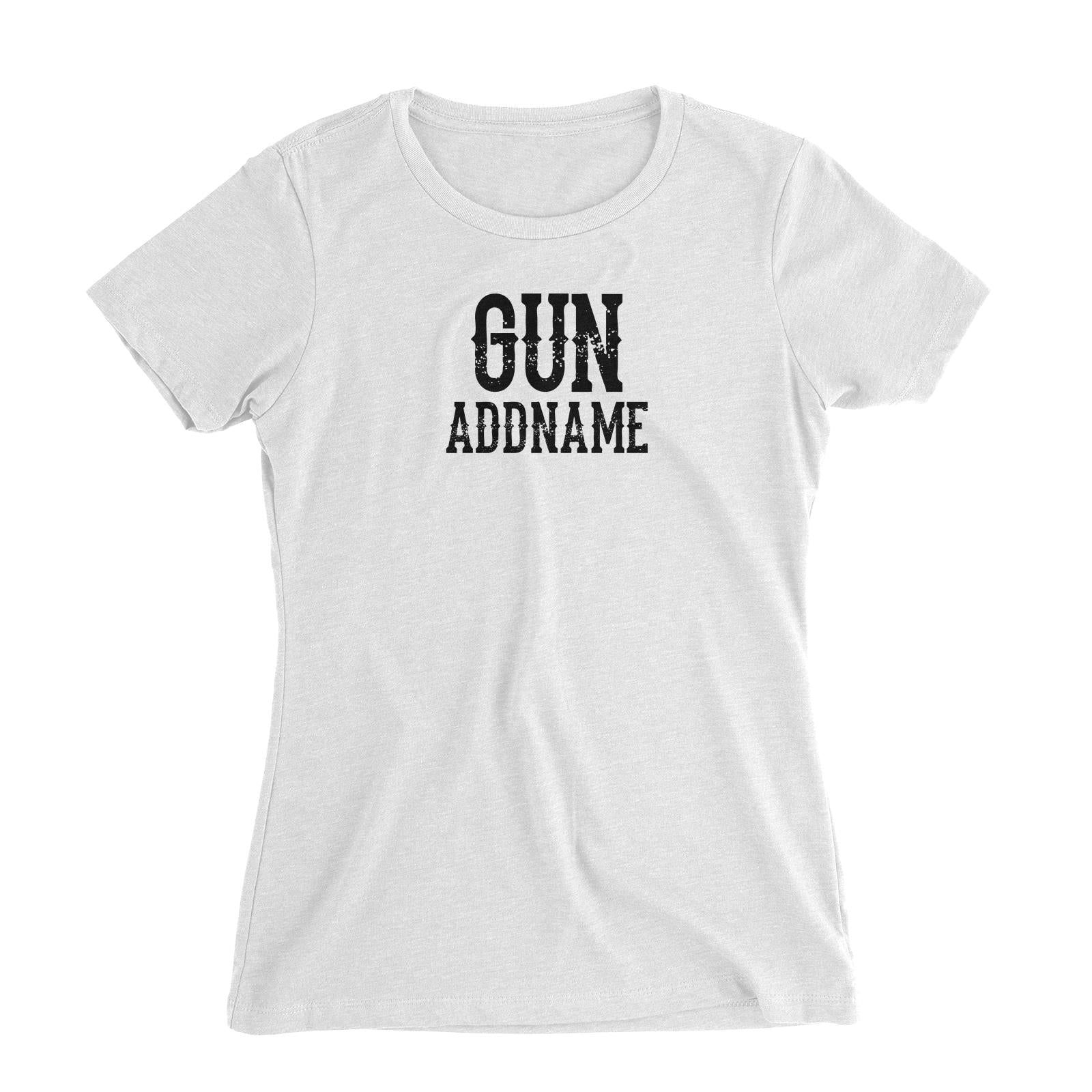 Gun Women's Slim Fit T-Shirt