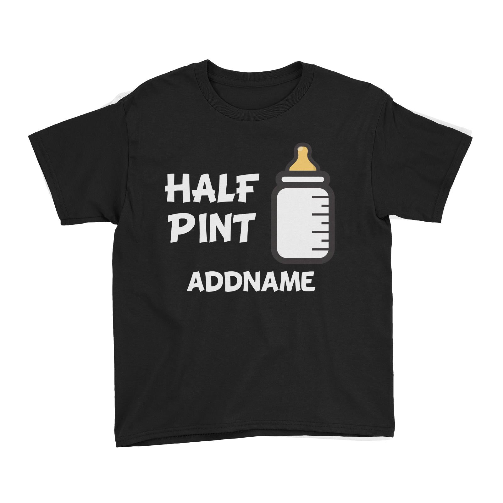 Drinking Buddies Half Pint of Milk Kid's T-Shirt