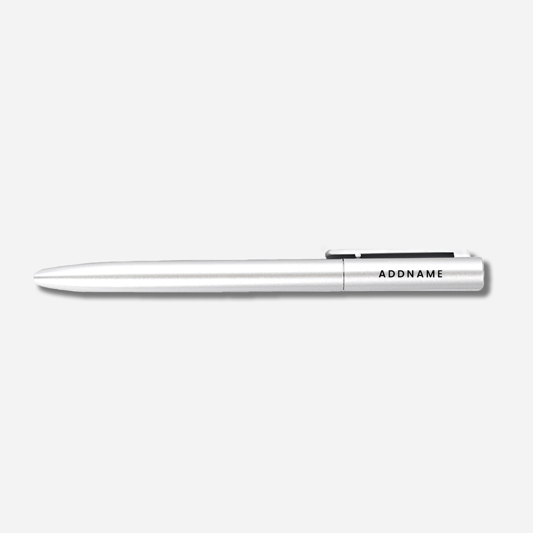 Personalised Sign Ink Pen - Silver