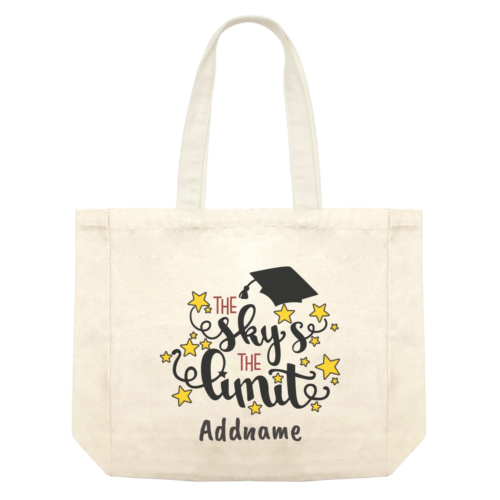 Graduation Series The Sky's The Limit Shopping Bag