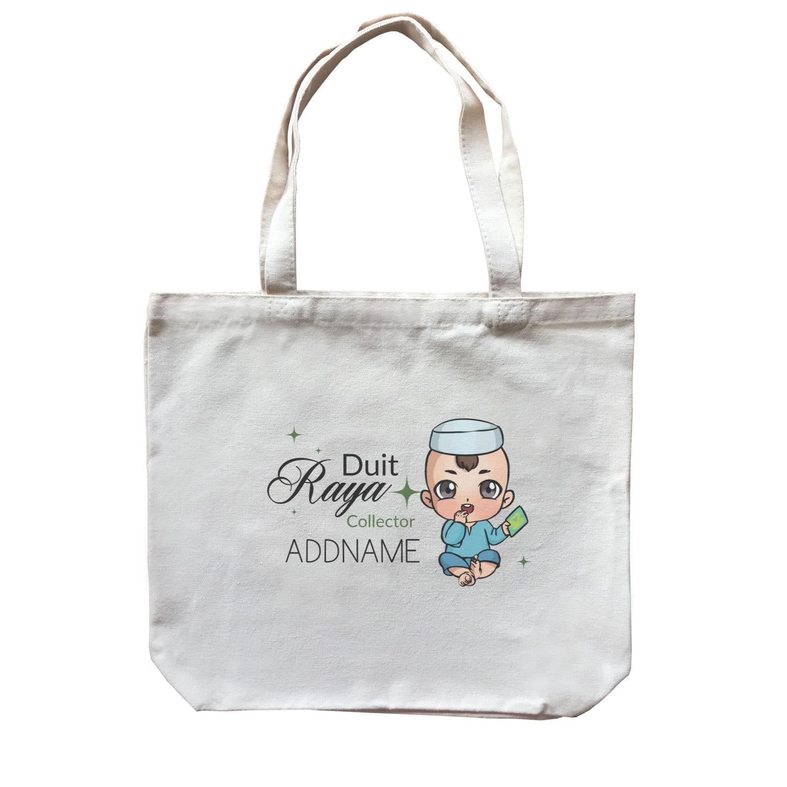Raya Chibi Baby Baby Boy Duit Raya Collector Addname Accessories Canvas Bag
