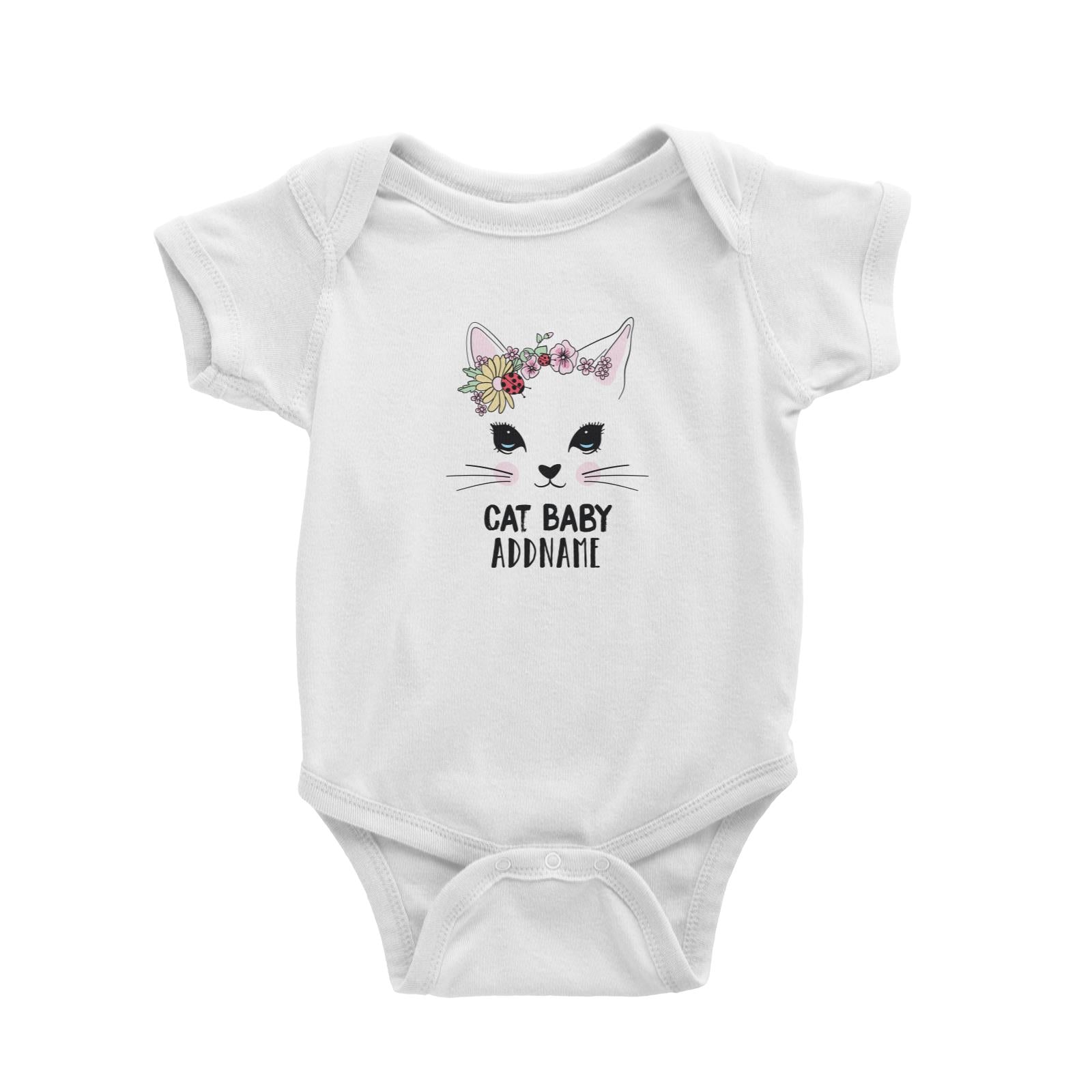 Cool Vibrant Series Cat Baby Addname Baby Romper [SALE]