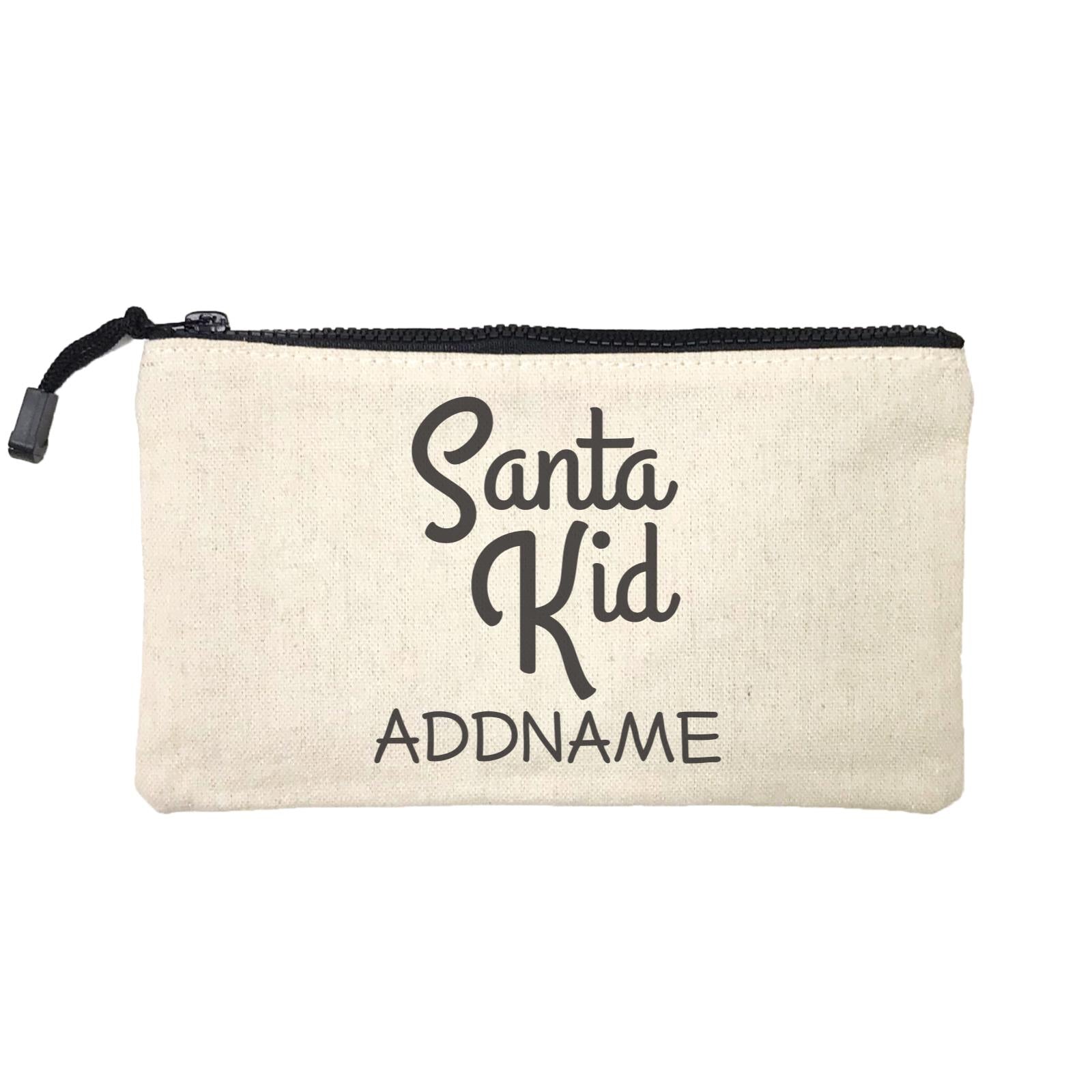 Xmas Santa Kid Mini Accessories Stationery Pouch