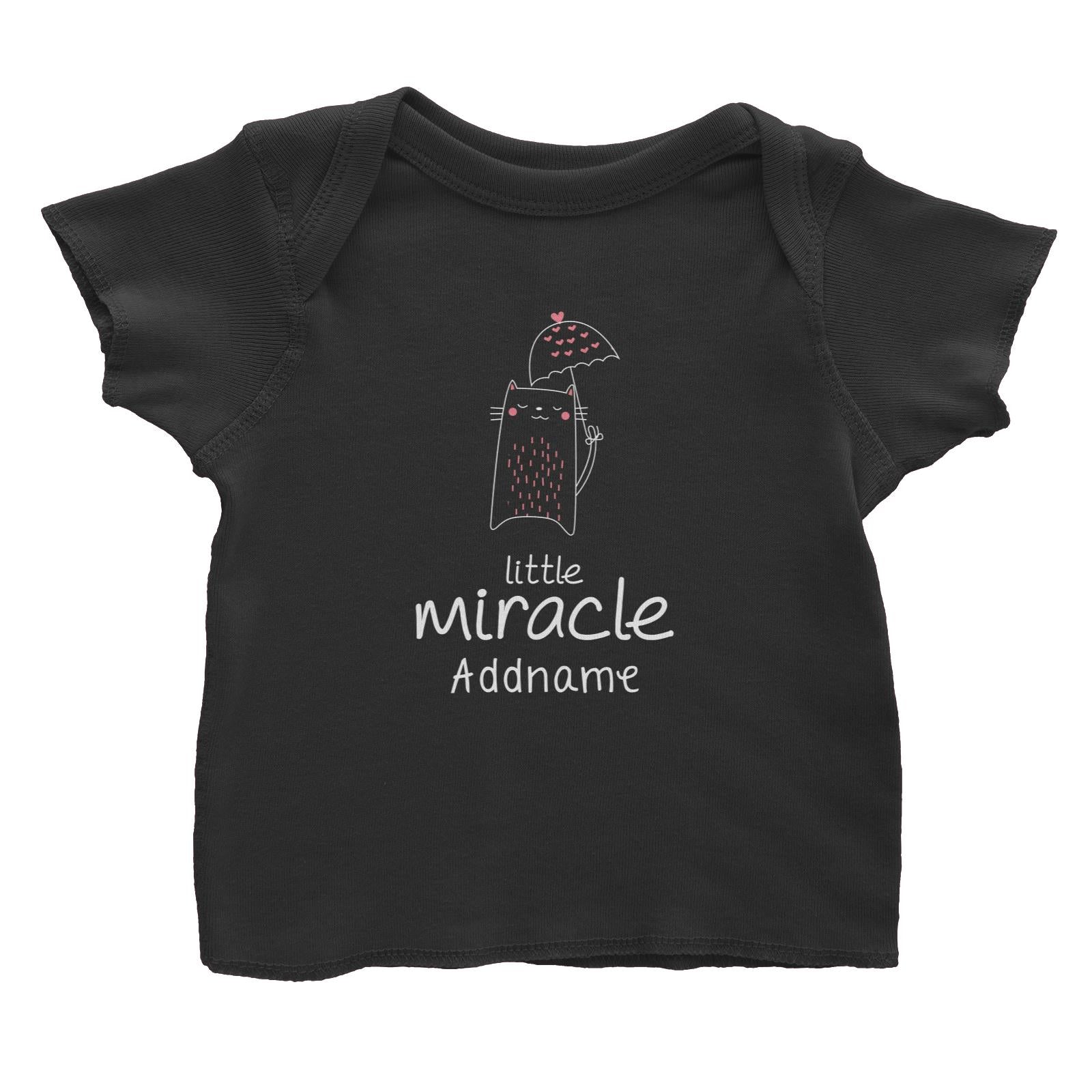 Cute Animals and Friends Series 2 Cat Little Miracle Addname Baby T-Shirt