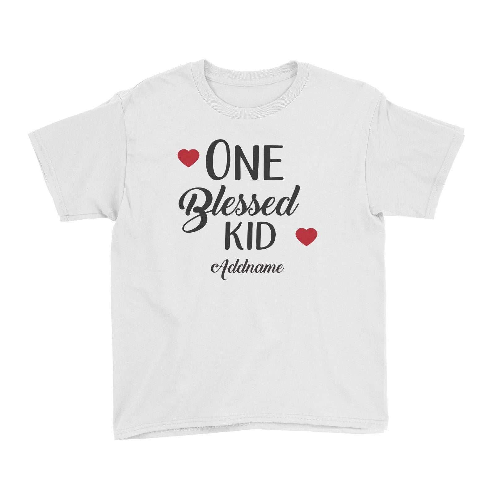 Christian Series One Blessed Kid Addname Kid's T-Shirt