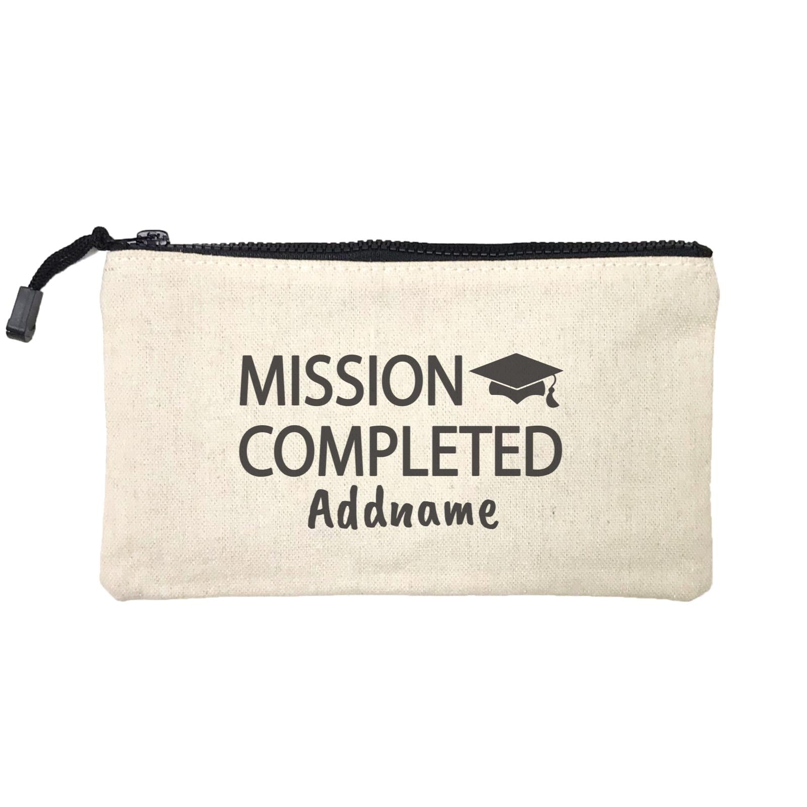 Graduation Series Mission Completed Mini Accessories Stationery Pouch