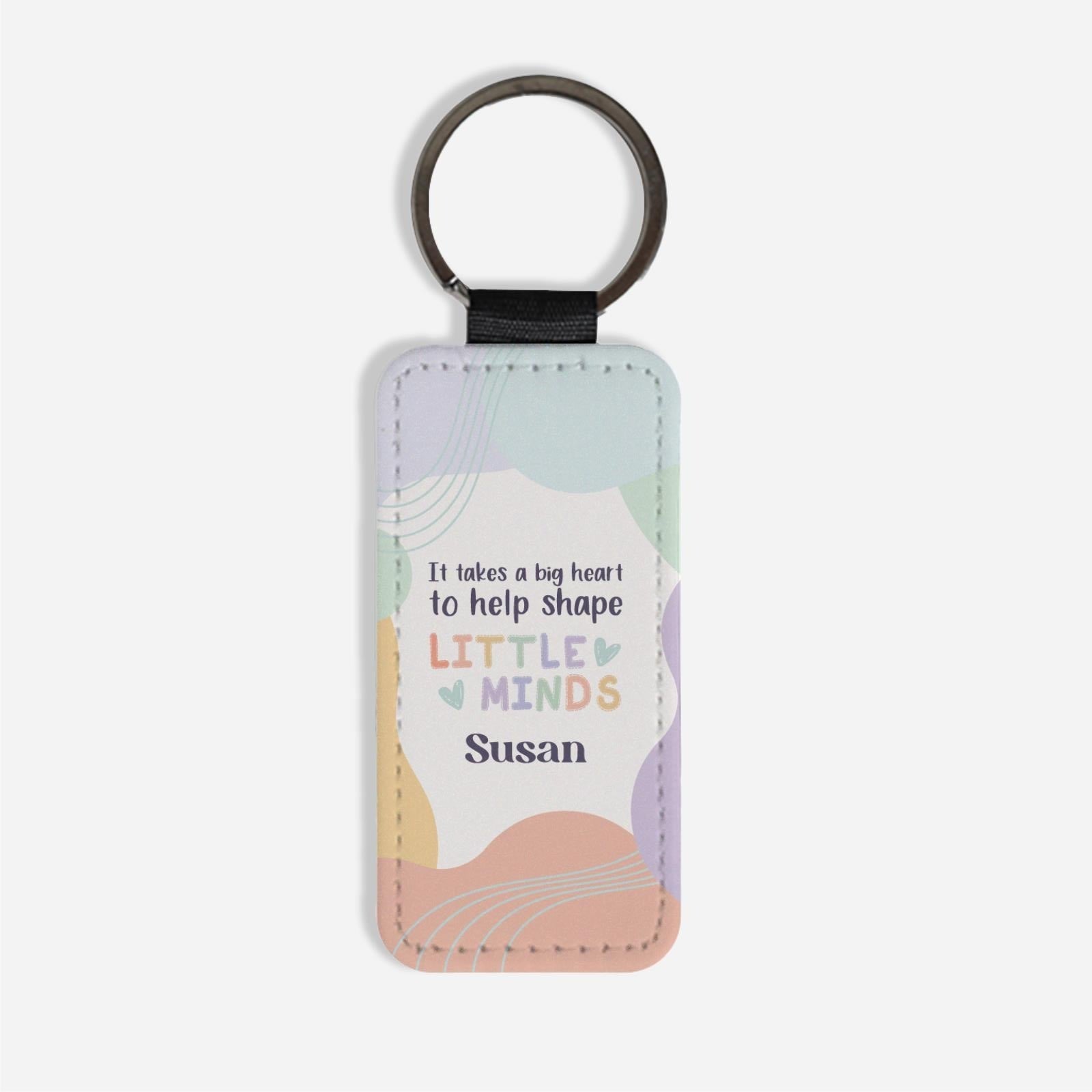 It Takes A Big Heart To Shape A Little Mind Classic Keychain