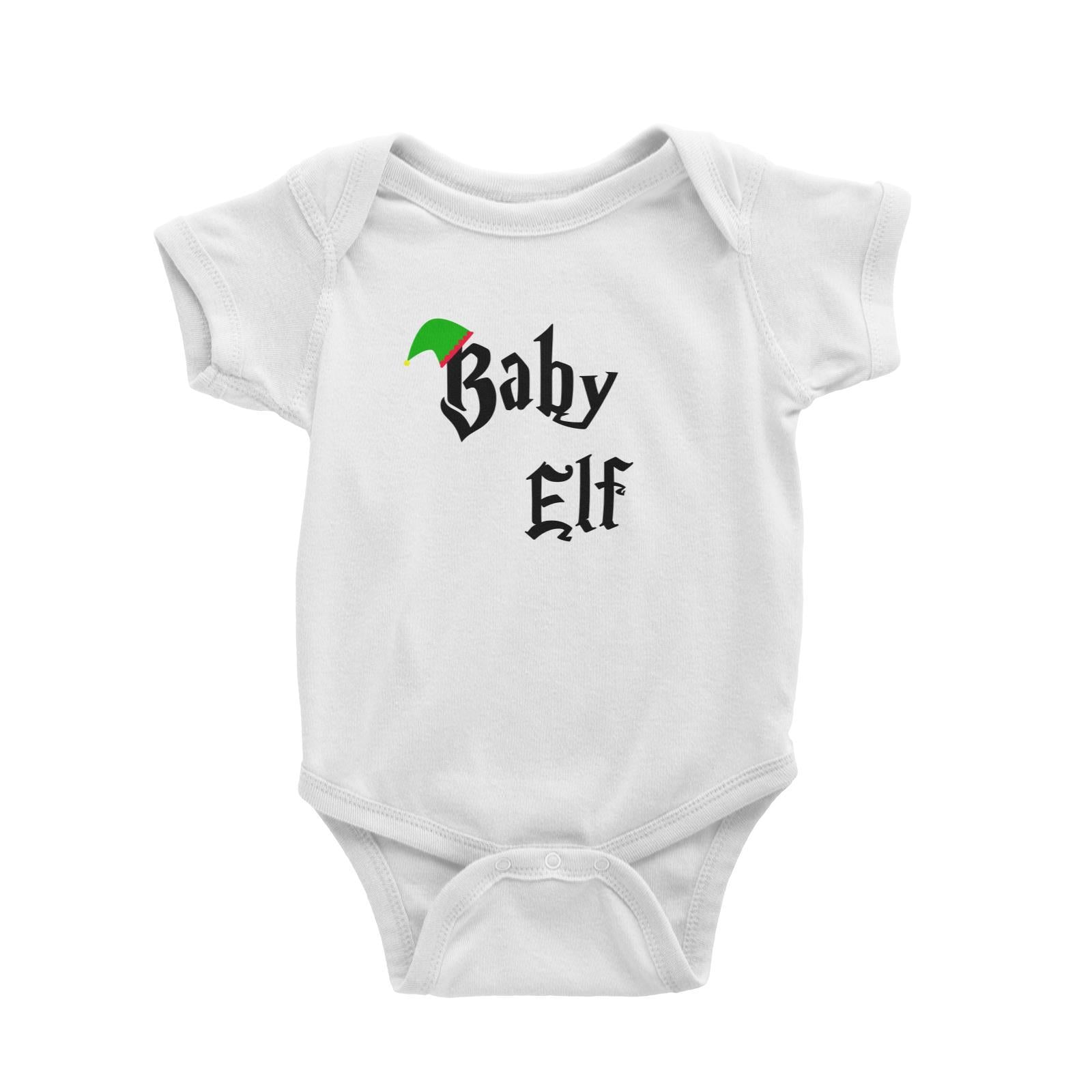 Baby Elf With Hat Baby Romper Christmas Matching Family