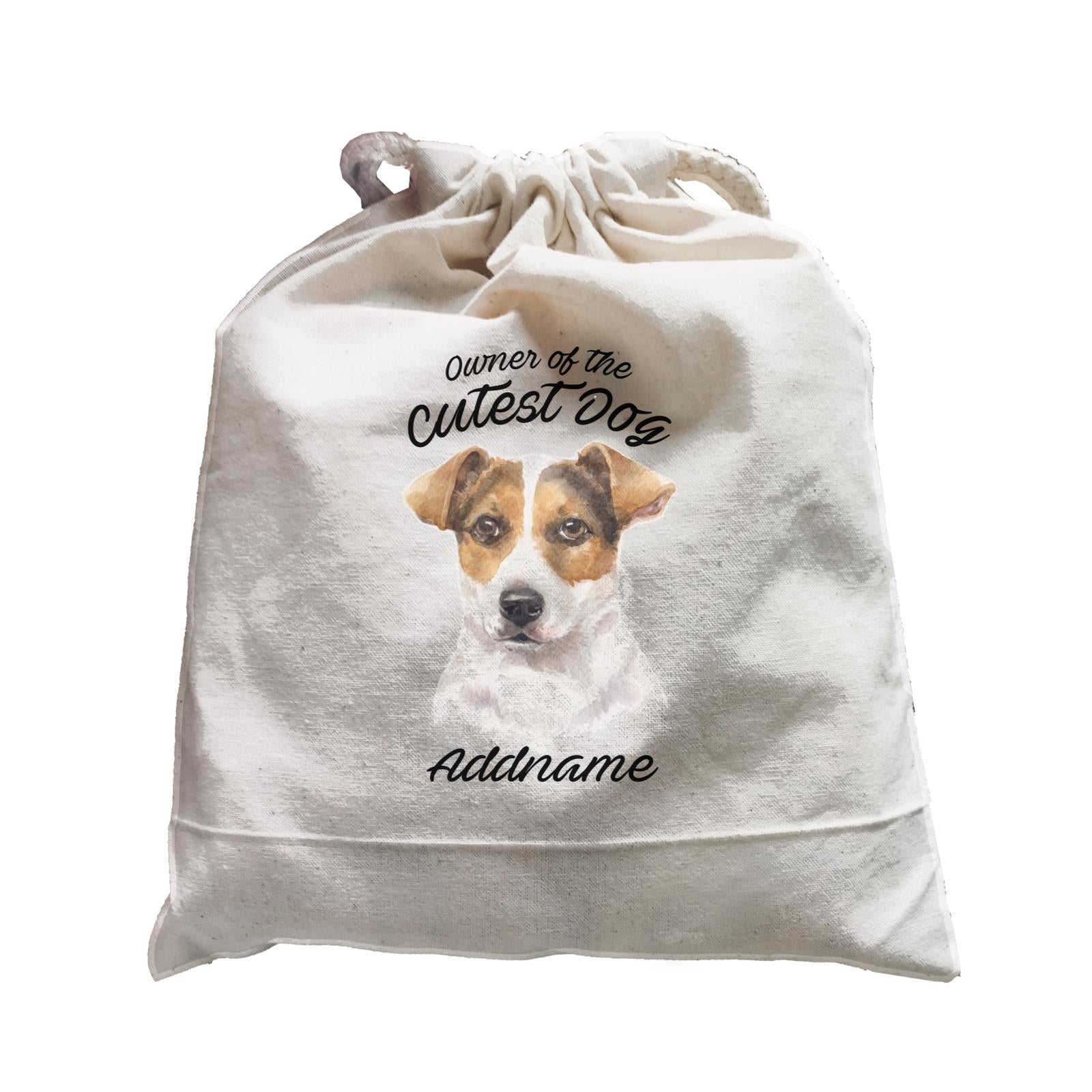 Watercolor Dog Owner Of The Cutest Dog Jack Russell Short Hair Addname Satchel