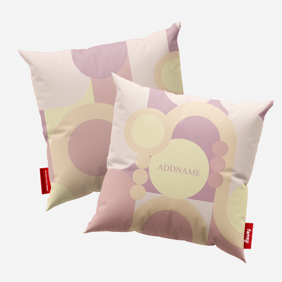 Ryn Series - Markisa Full Print Cushion Cover with Inner Cushion
