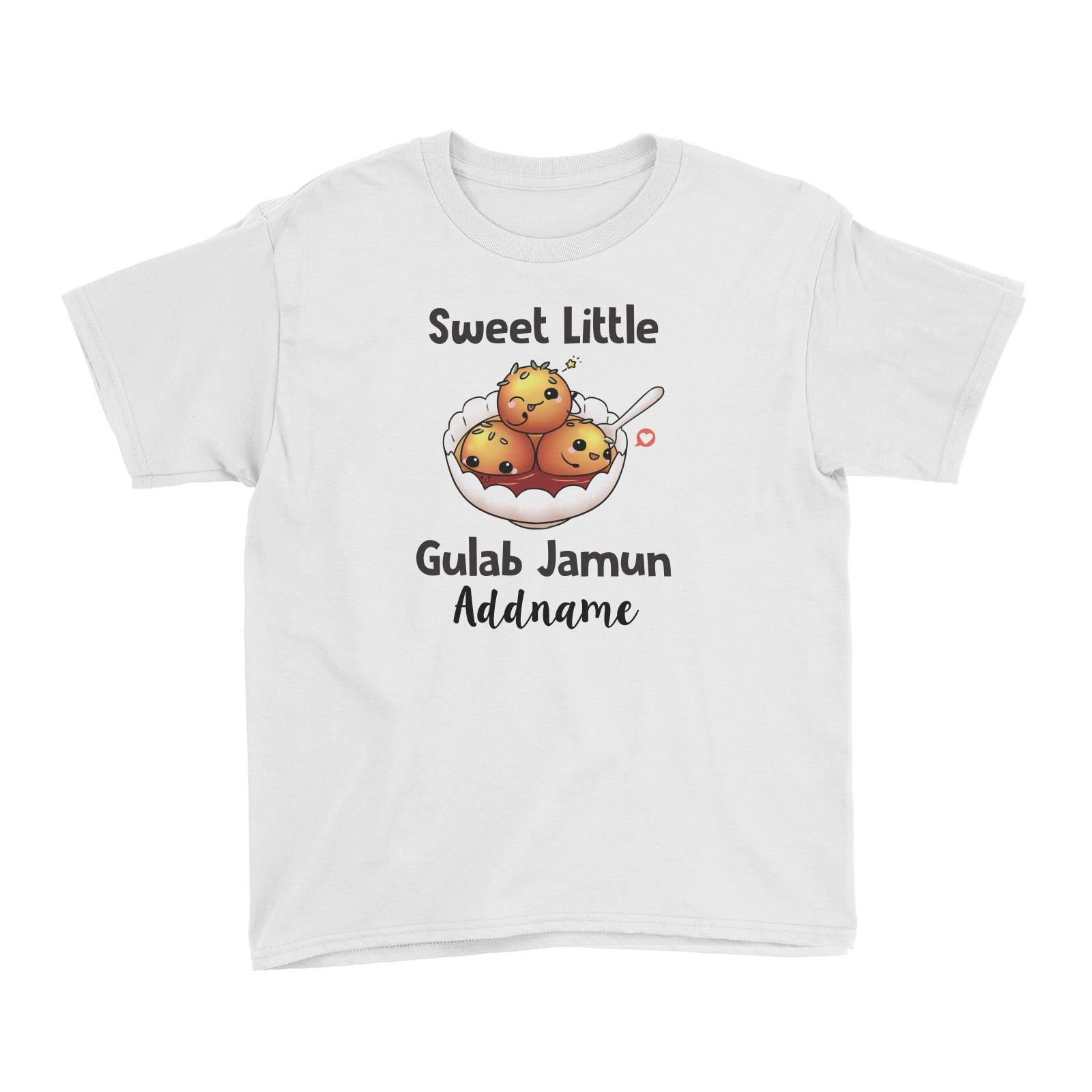Deepavali Cute Sweet Little Gulab Jamun Addname Kid's T-Shirt