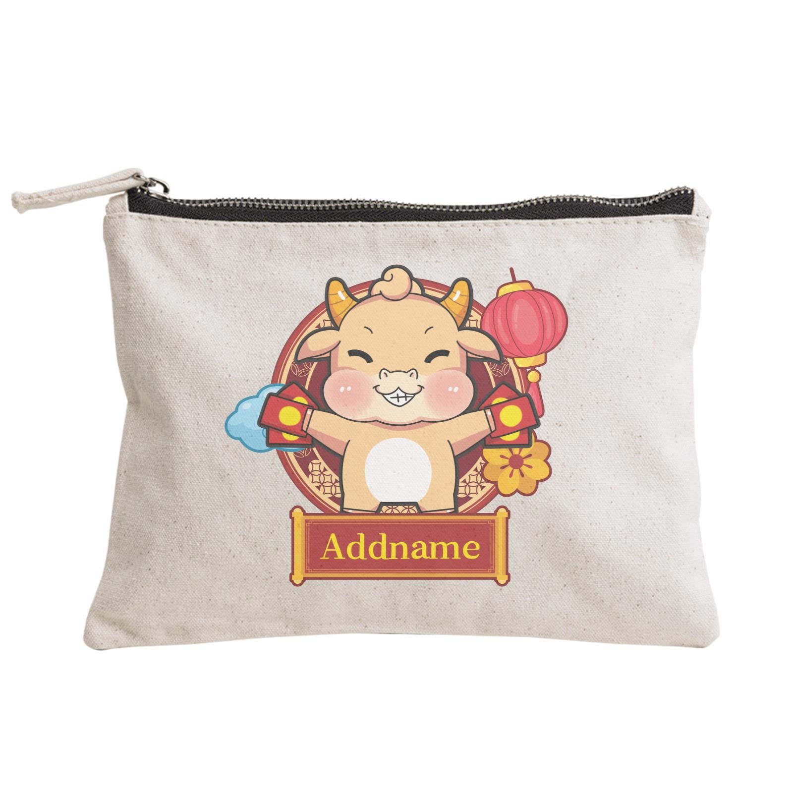 [CNY 2021] Golden Cow with Angpao Zipper Pouch