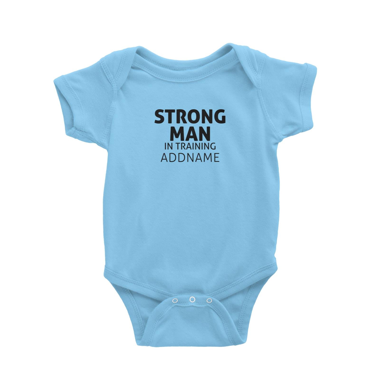 Strong Man In Training Baby Romper