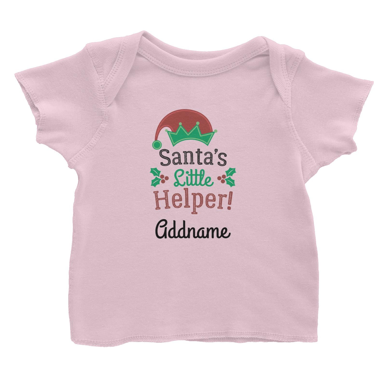 Christmas Series Santa's Little Helper Baby T-Shirt
