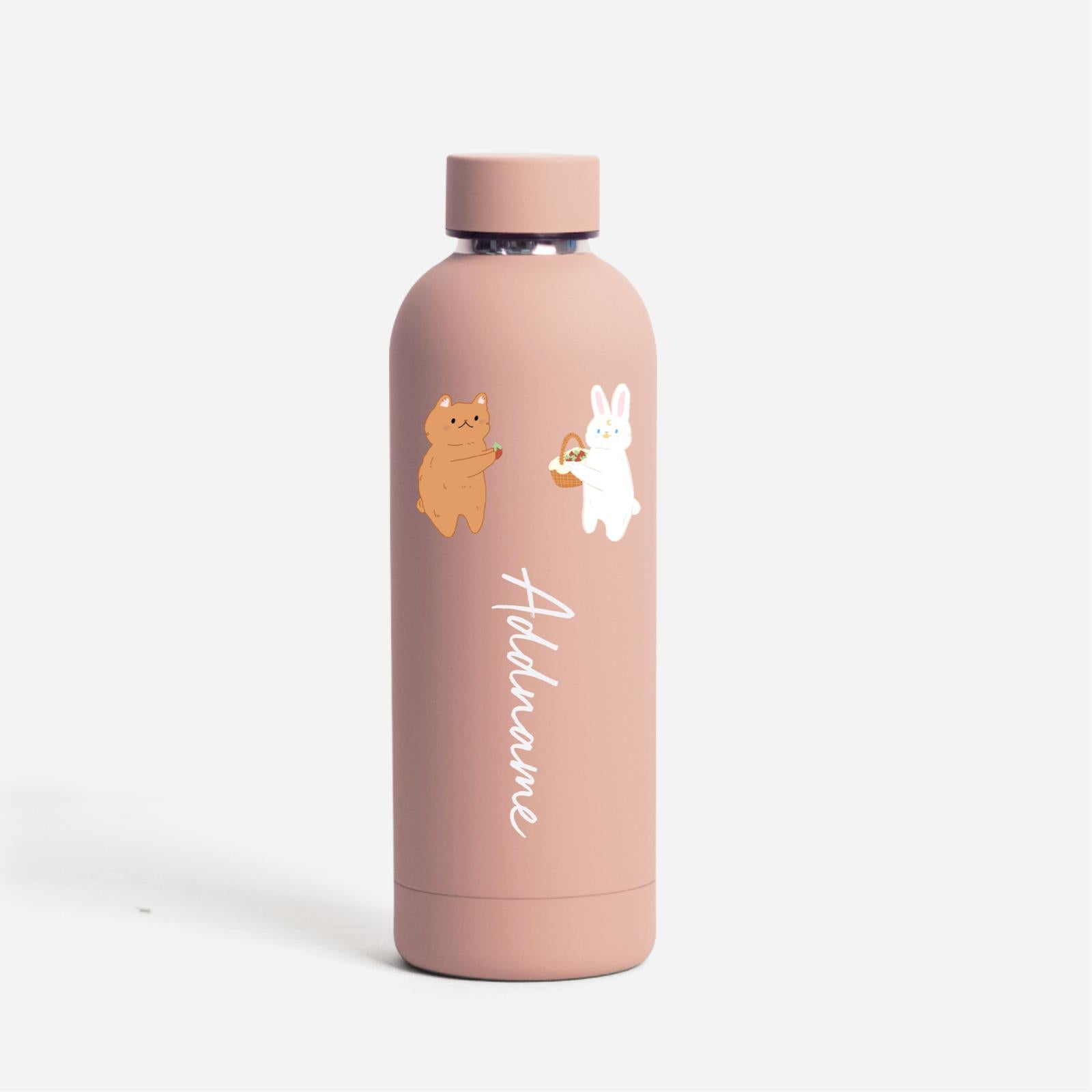 Strawberry Picking Thermo Water Bottle