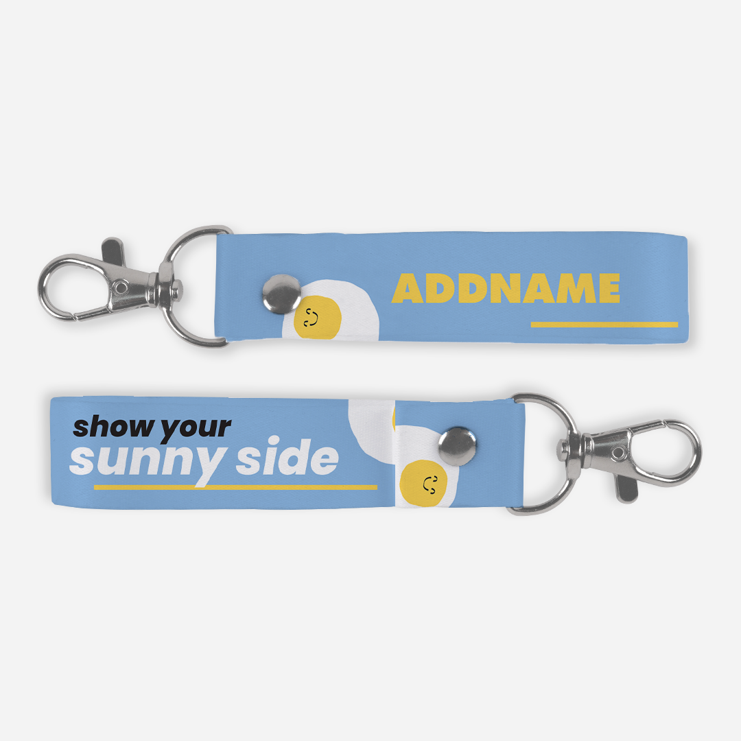 Be Confident Series Keychain Lanyard - Stay Positive - Show Your Sunny Side