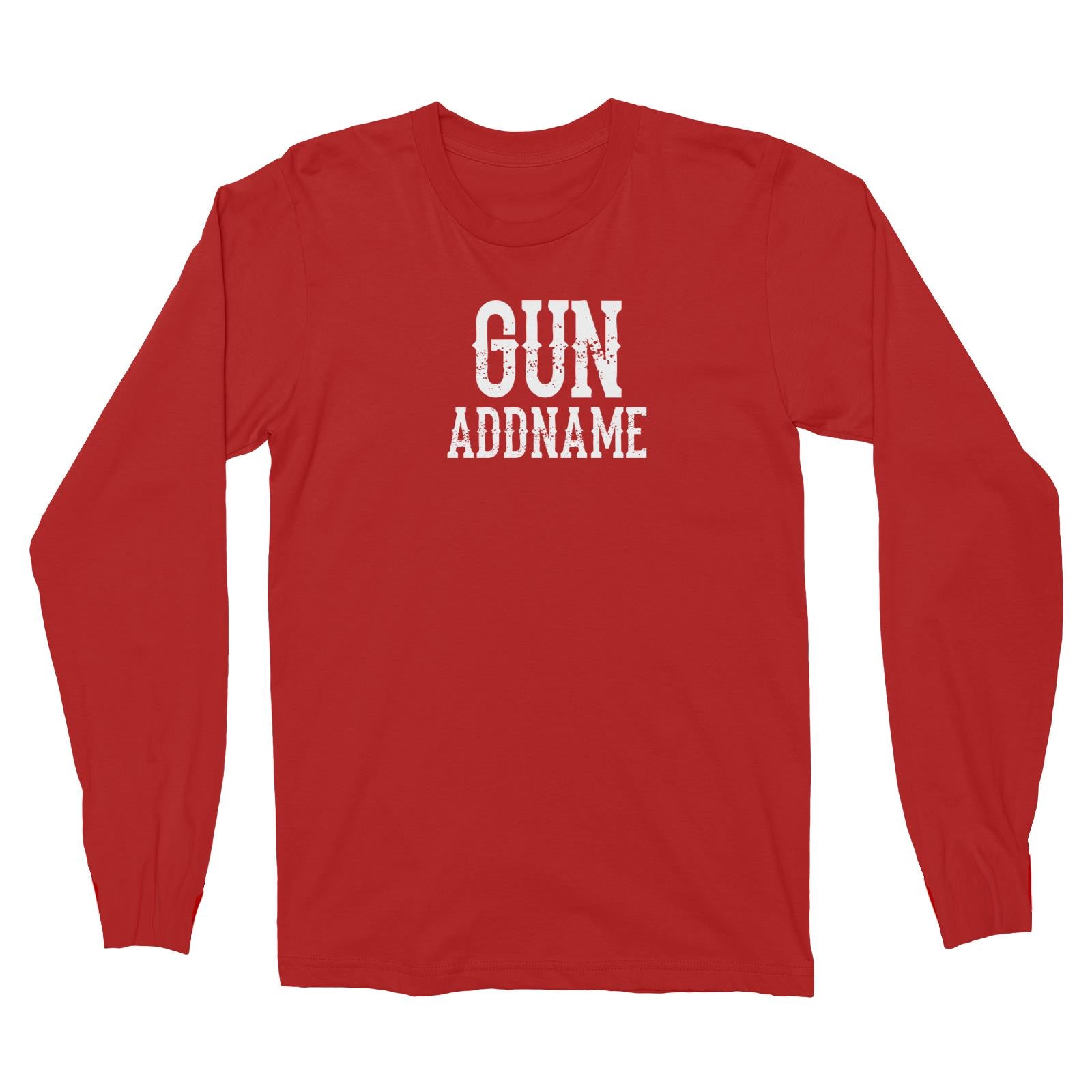 Gun Long Sleeve Unisex T-Shirt