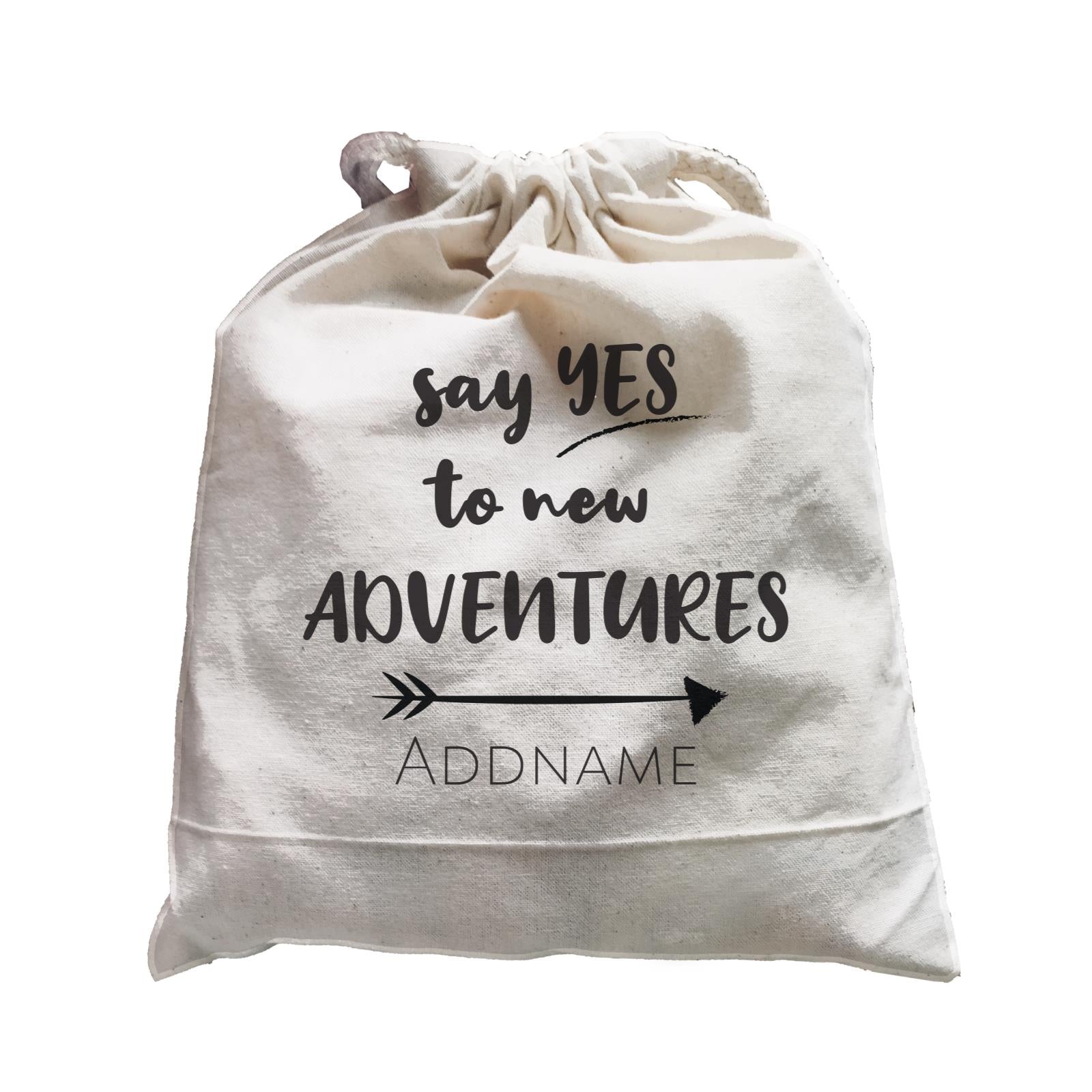 Travel Quotes Say Yes To New Adventures Addname Satchel