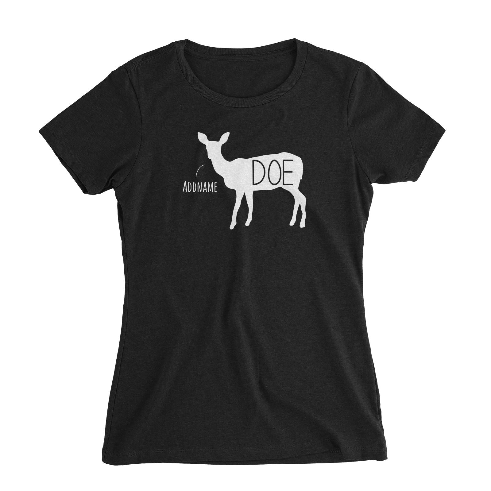 Doe Women's Slim Fit T-Shirt