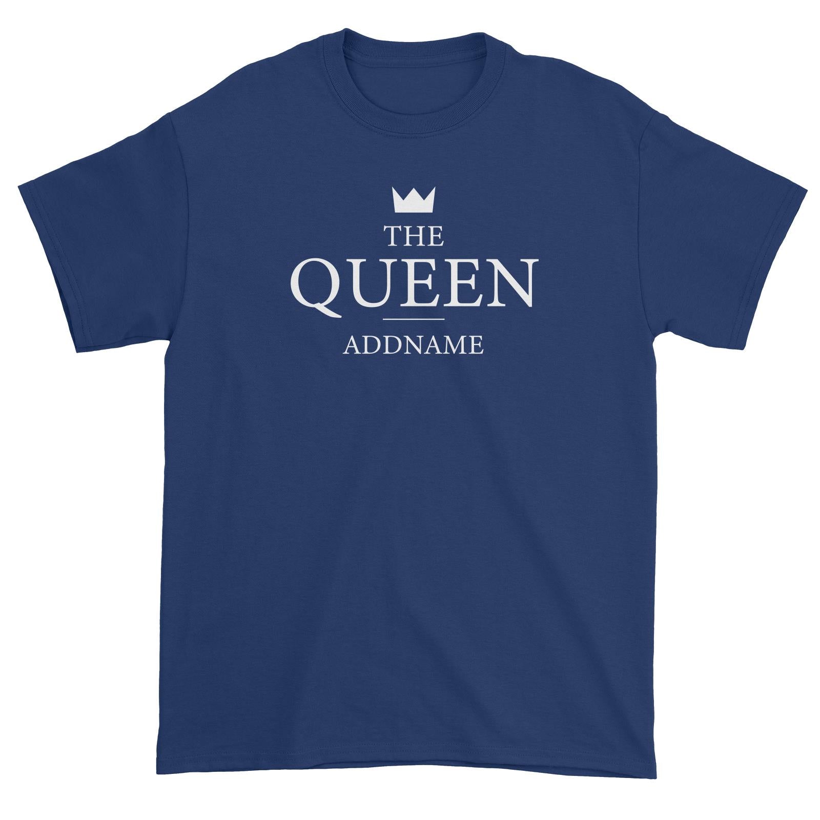 Valentine's Minimal Queen Addname Unisex T-Shirt