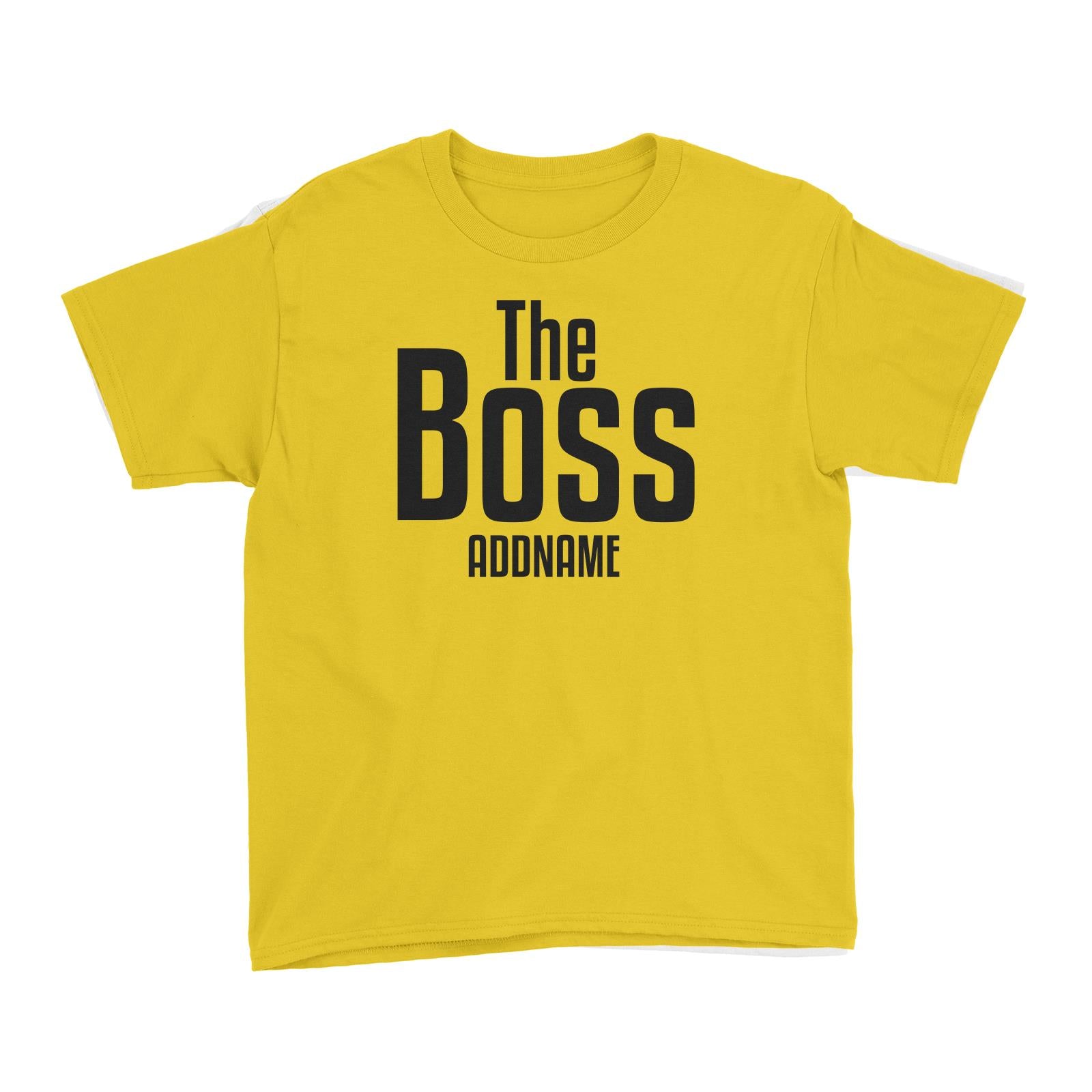 The Boss Kid's T-Shirt