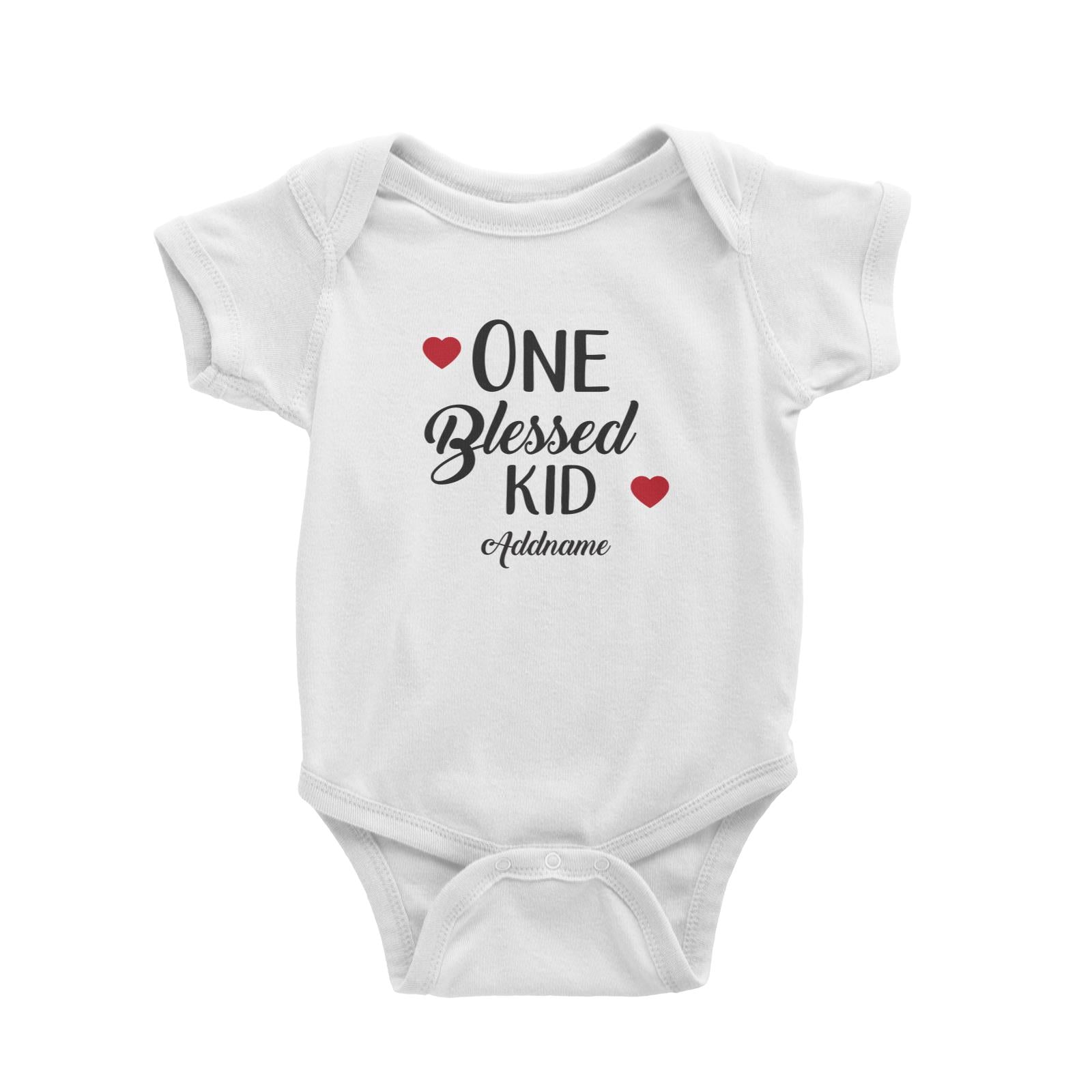 Christian Series One Blessed Kid Addname Baby Romper