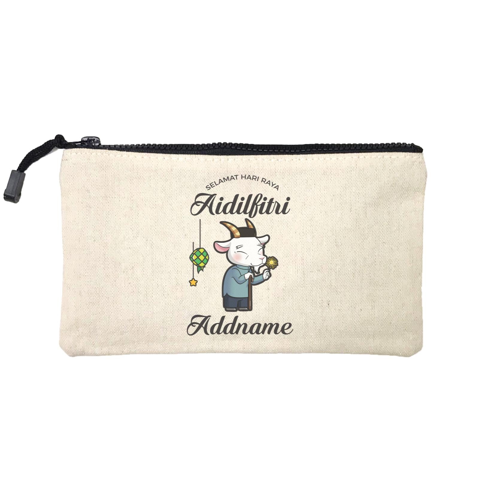Raya Cute Animals Grandpa Lamb Wishes Selamat Hari Raya Aidilfitri Mini Accessories Stationery Pouch