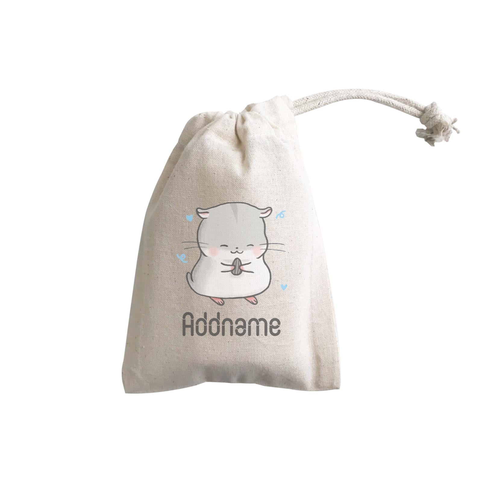 Cute Hand Drawn Style Hamster Addname GP Gift Pouch