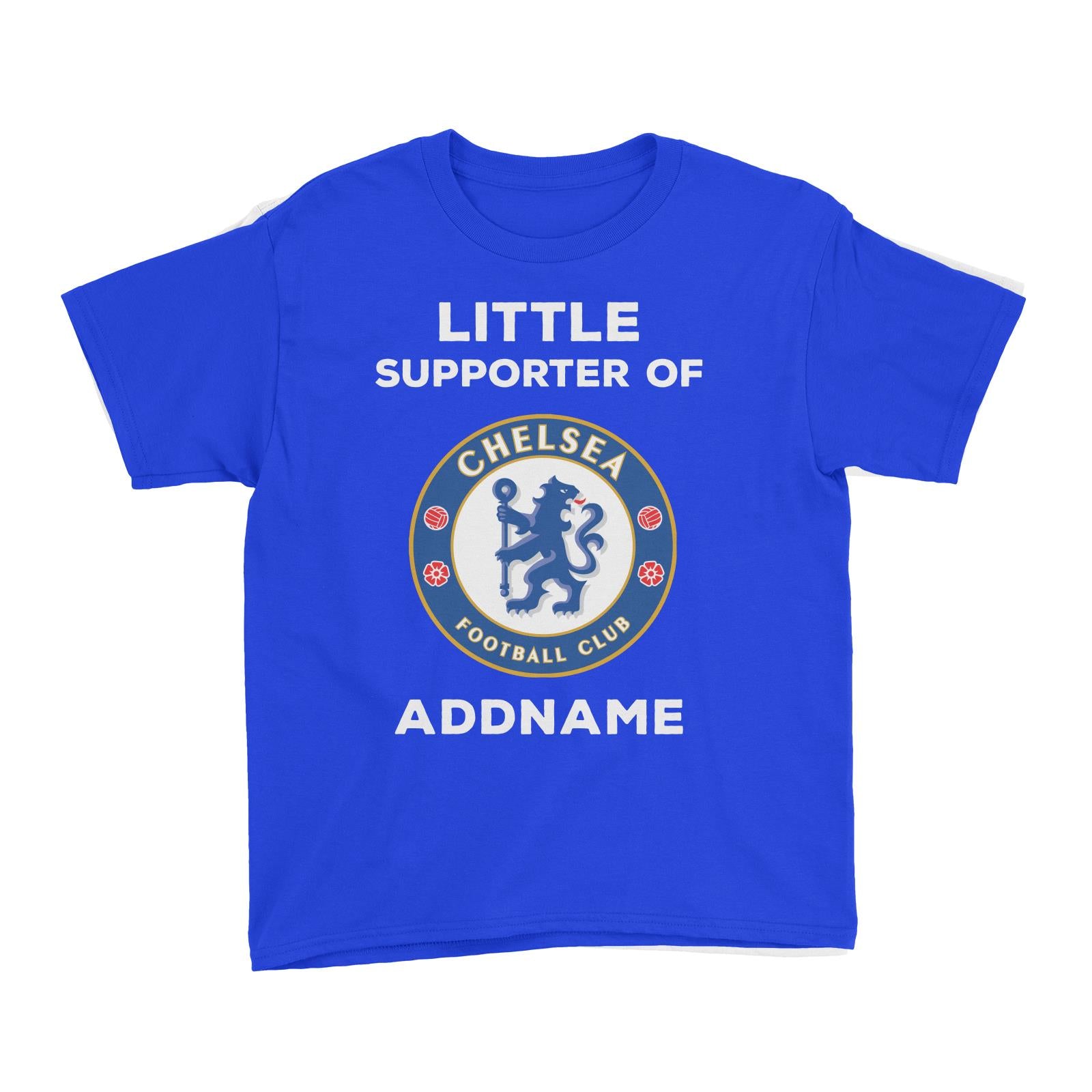 Chelsea FC Little Supporter Personalizable with Name Kid's T-Shirt