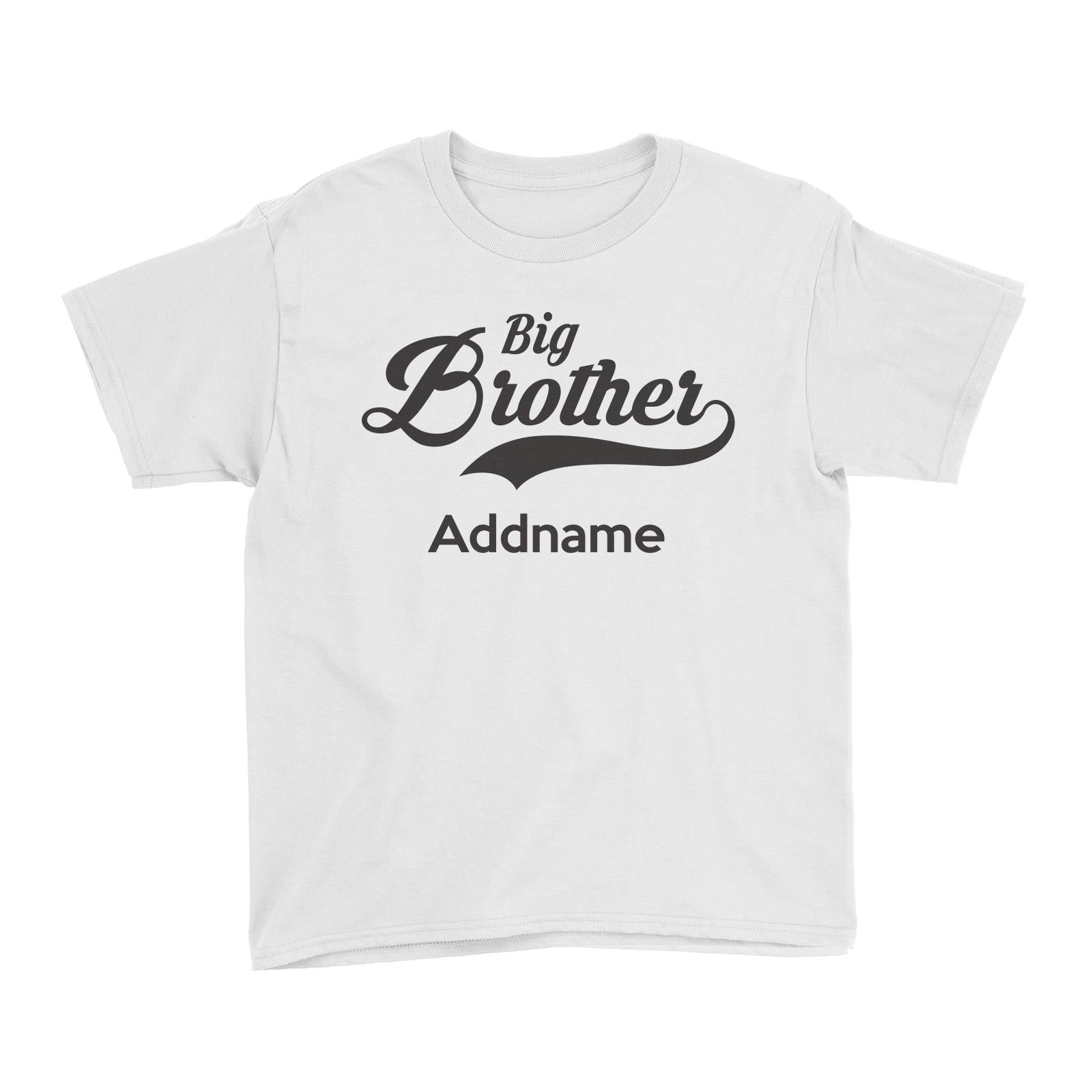 Retro Big Brother Addname Kid's T-Shirt