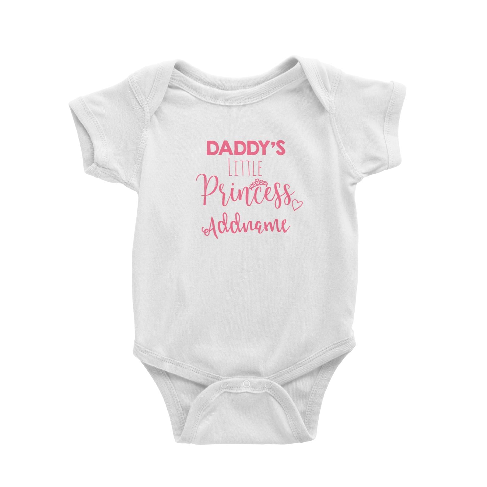 Daddy's Little Princess Addname Baby Romper