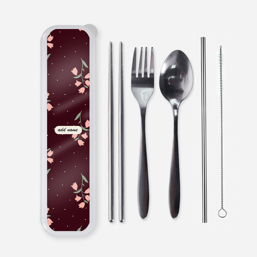 Assured Constance Cutlery - Red