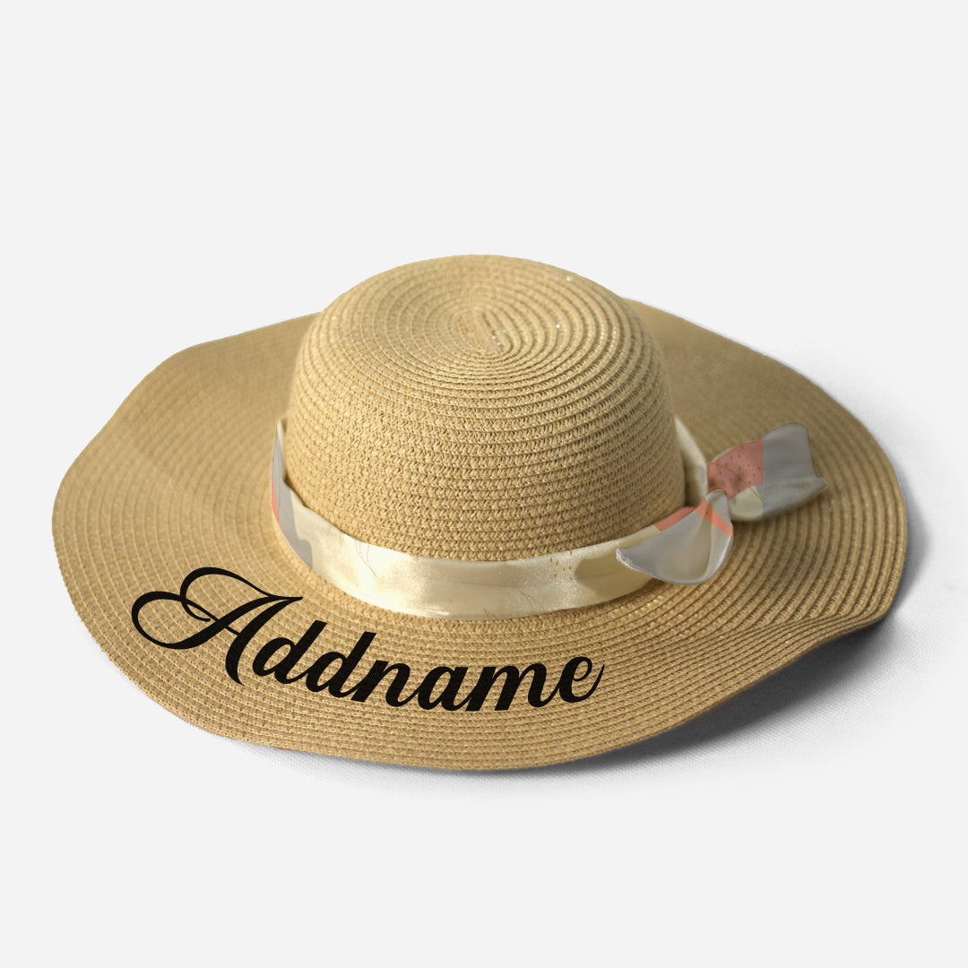Kids/Adult Straw Hat - Charlotte Series Marshmallow Twilly