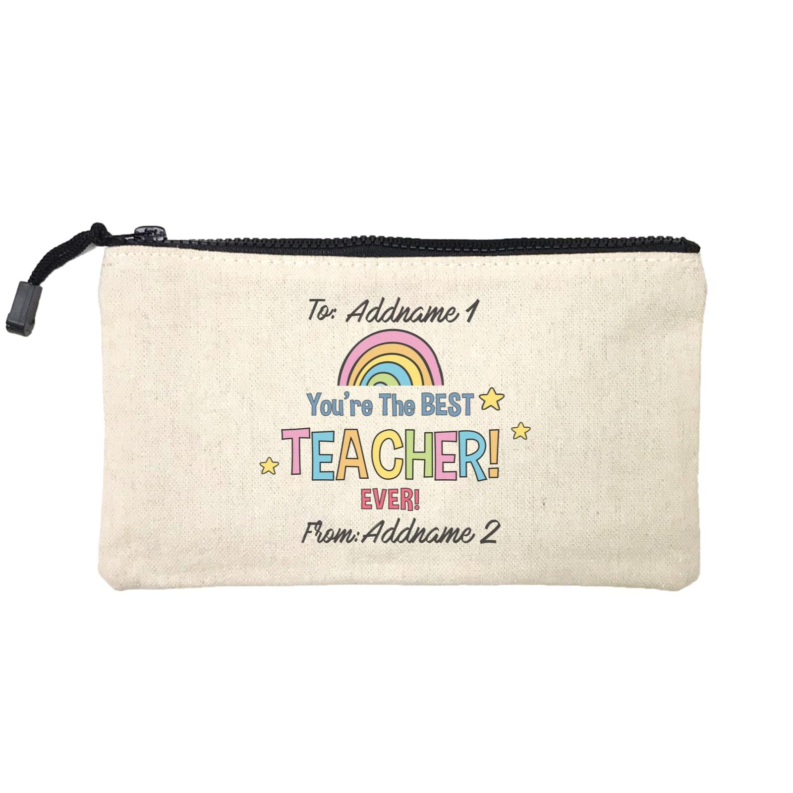 Doodle Series - You're The Best Teacher Ever Mini Accessories Stationery Pouch