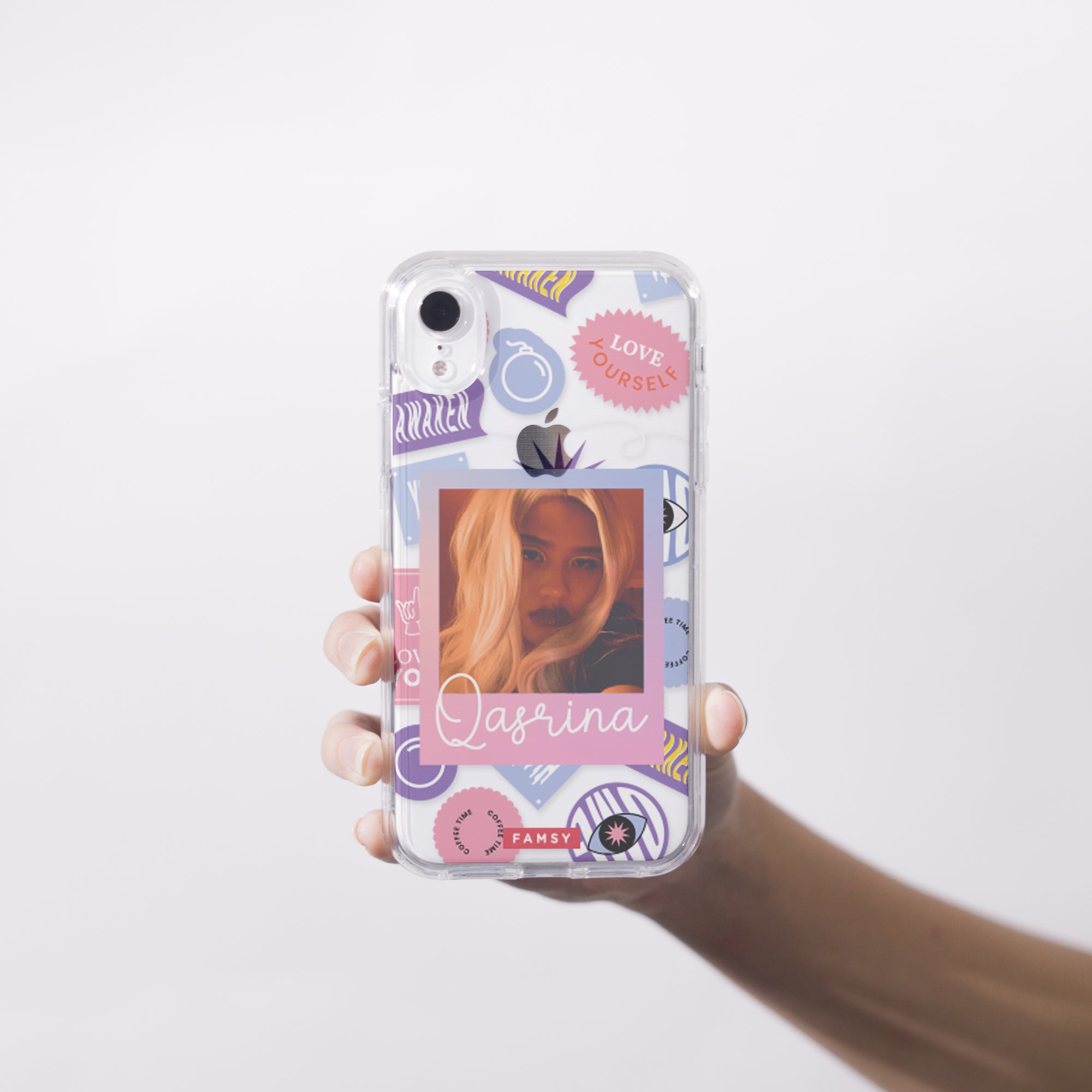 The Spotlight Series - Violet Vibe iPhone Case