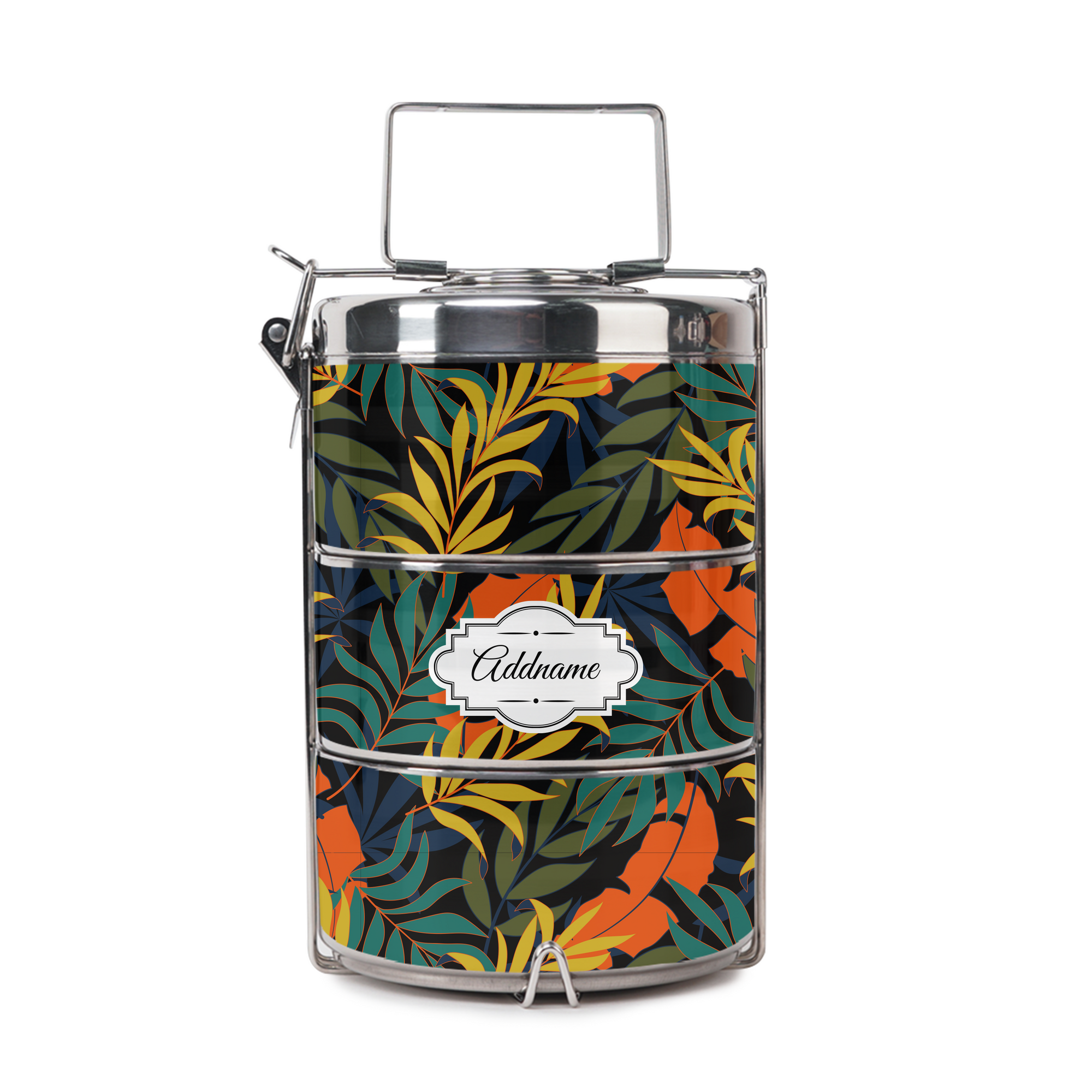 Colourful Leaves Tiffin Carrier