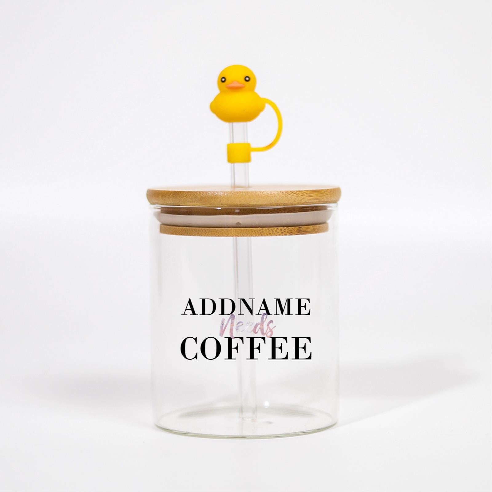 Marble Addname Need Coffee Canicup - Light Amethyst With Black Text