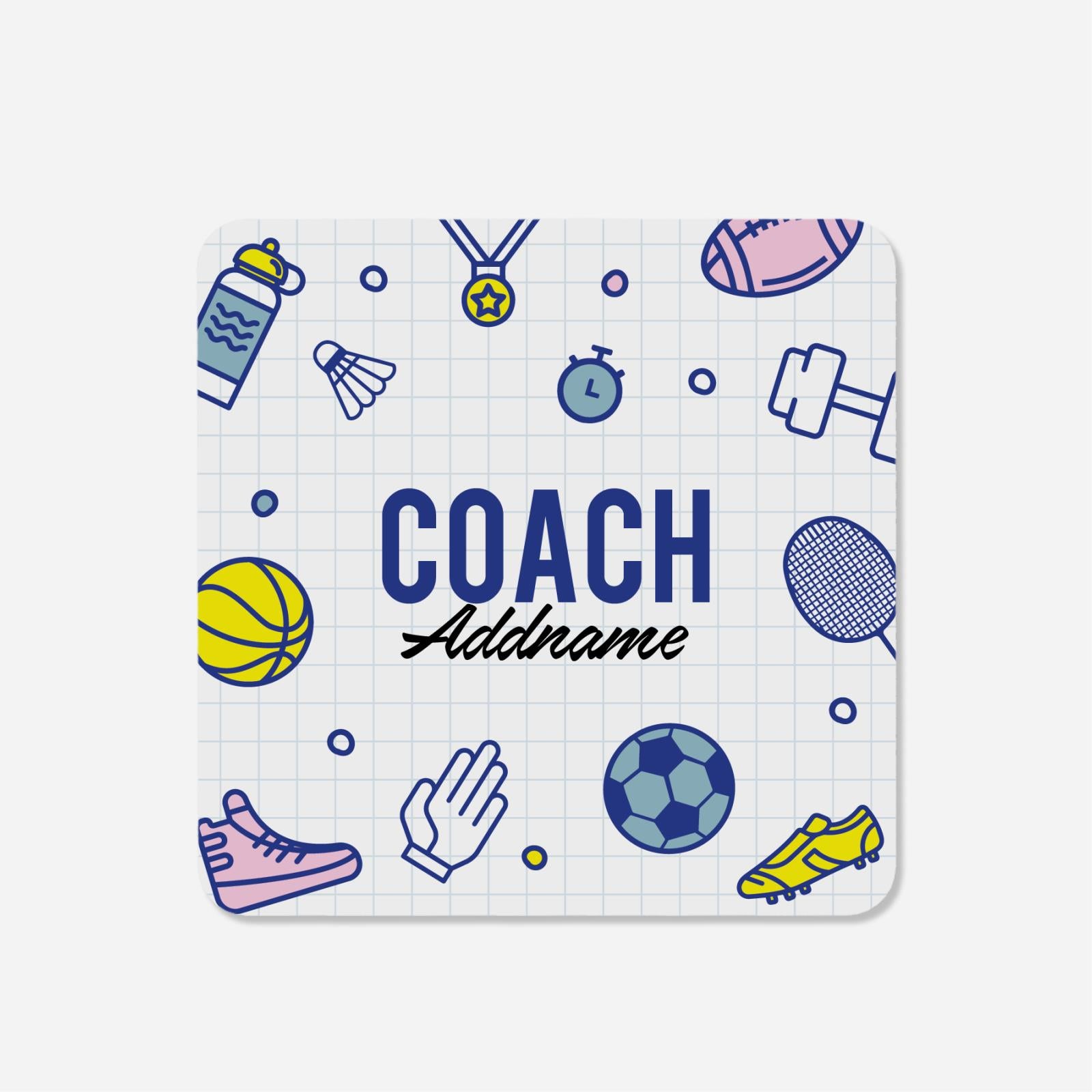 Teacher Title Coaster - Coach