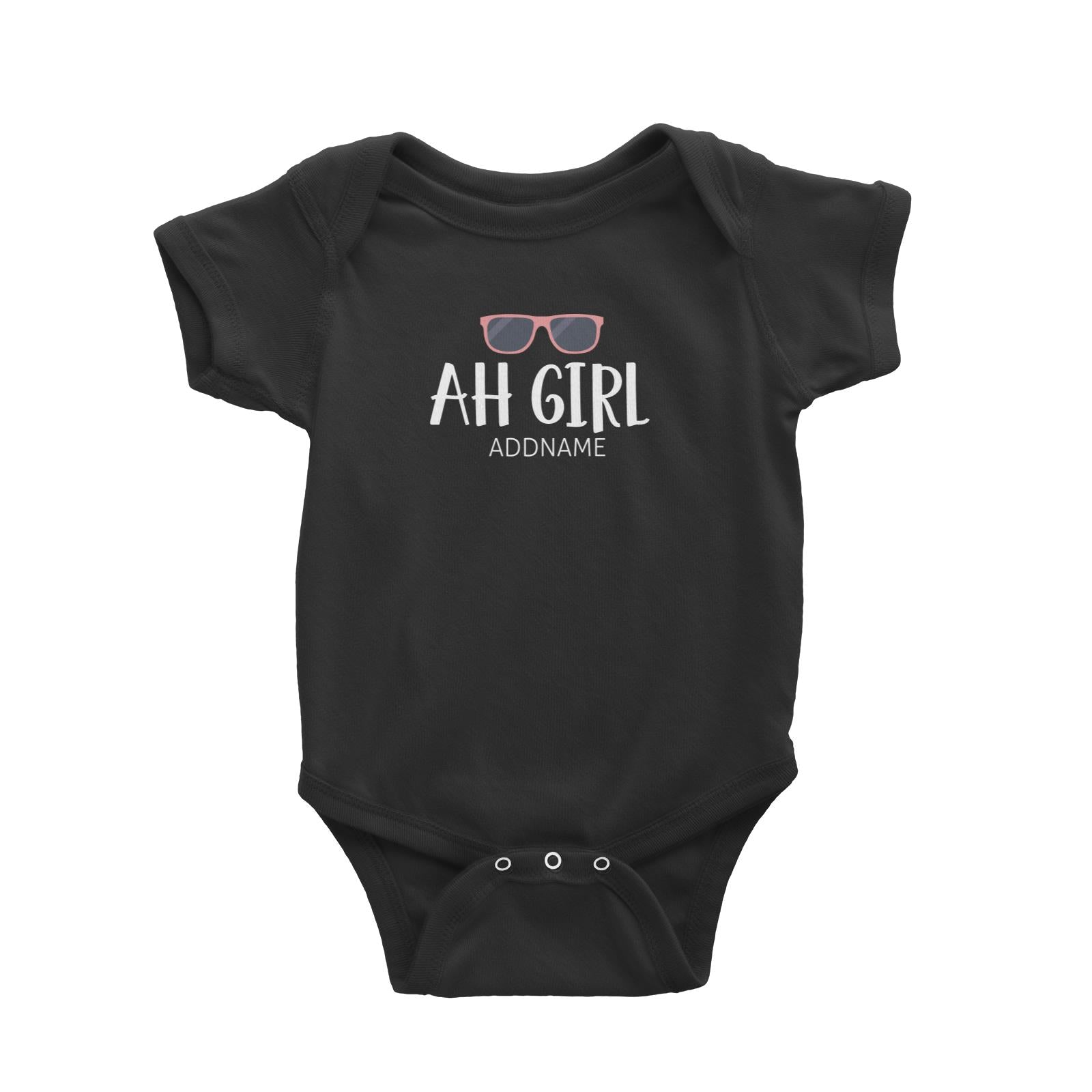 Ah Girl with Sunnies Baby Romper